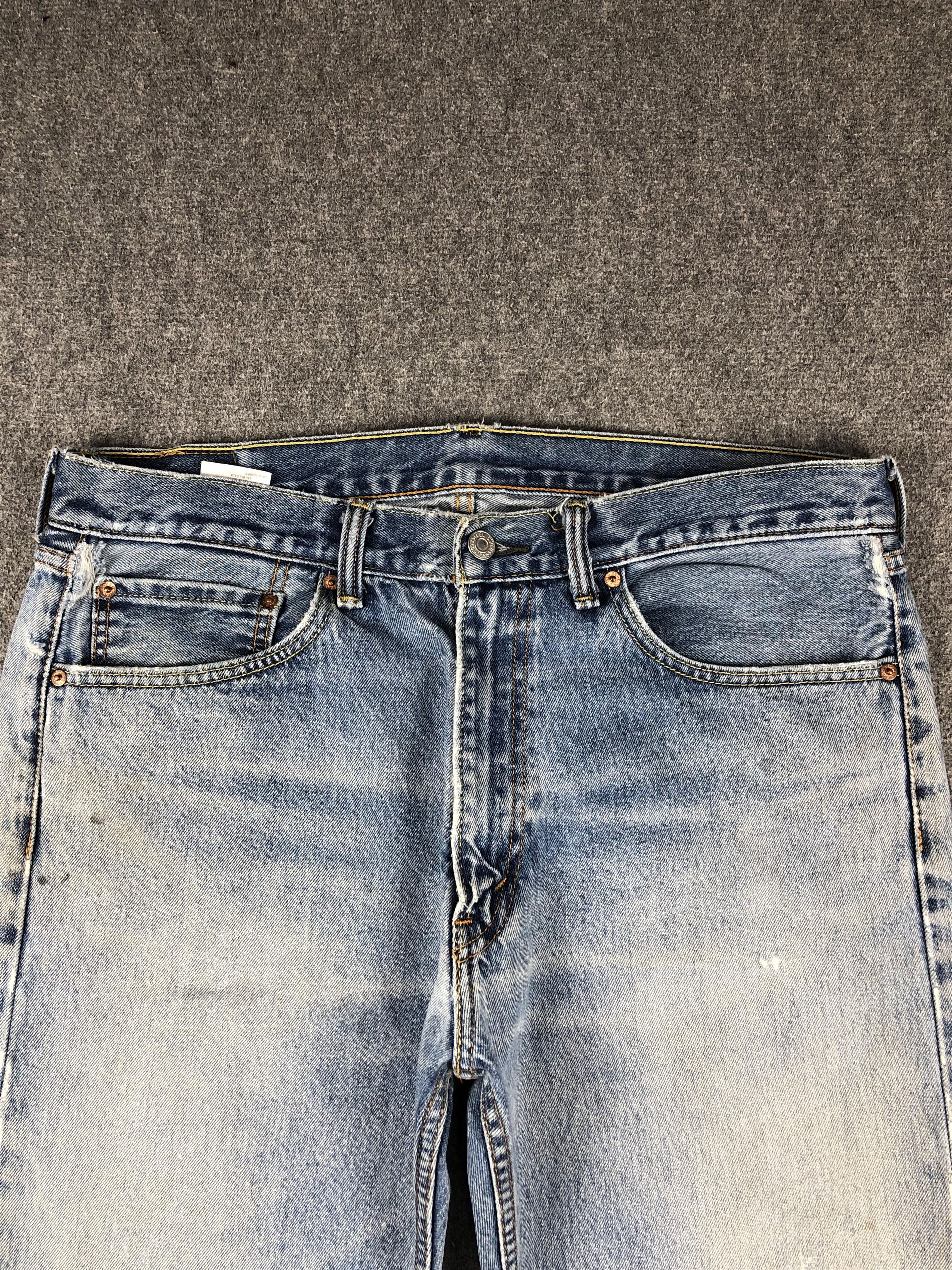 Levi's × Vintage Vintage Levis 505 Faded Blue Jeans DP2228 Size US 36 / EU 52 - 2 Thumbnail