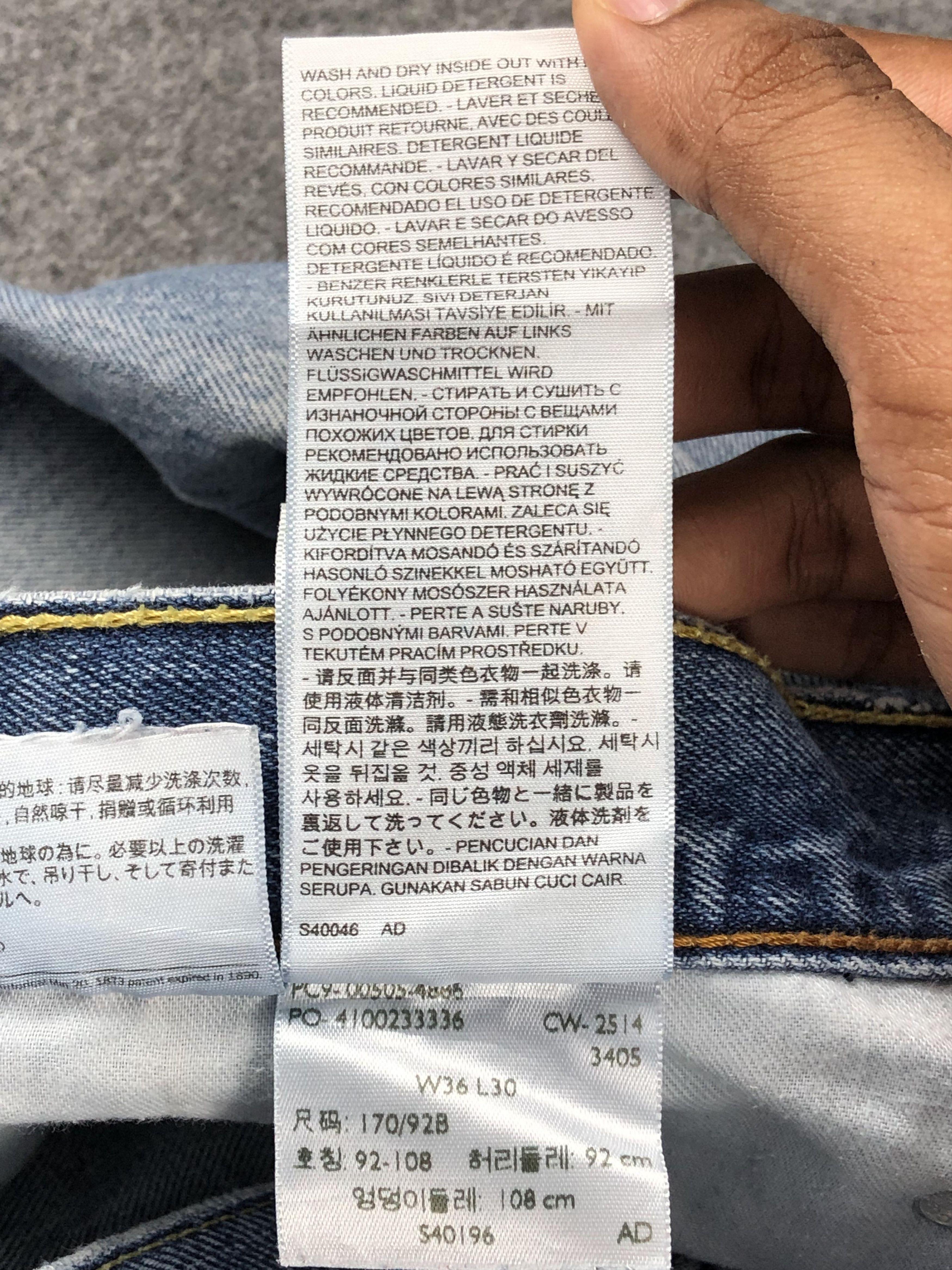 Levi's × Vintage Vintage Levis 505 Faded Blue Jeans DP2228 Size US 36 / EU 52 - 10 Thumbnail