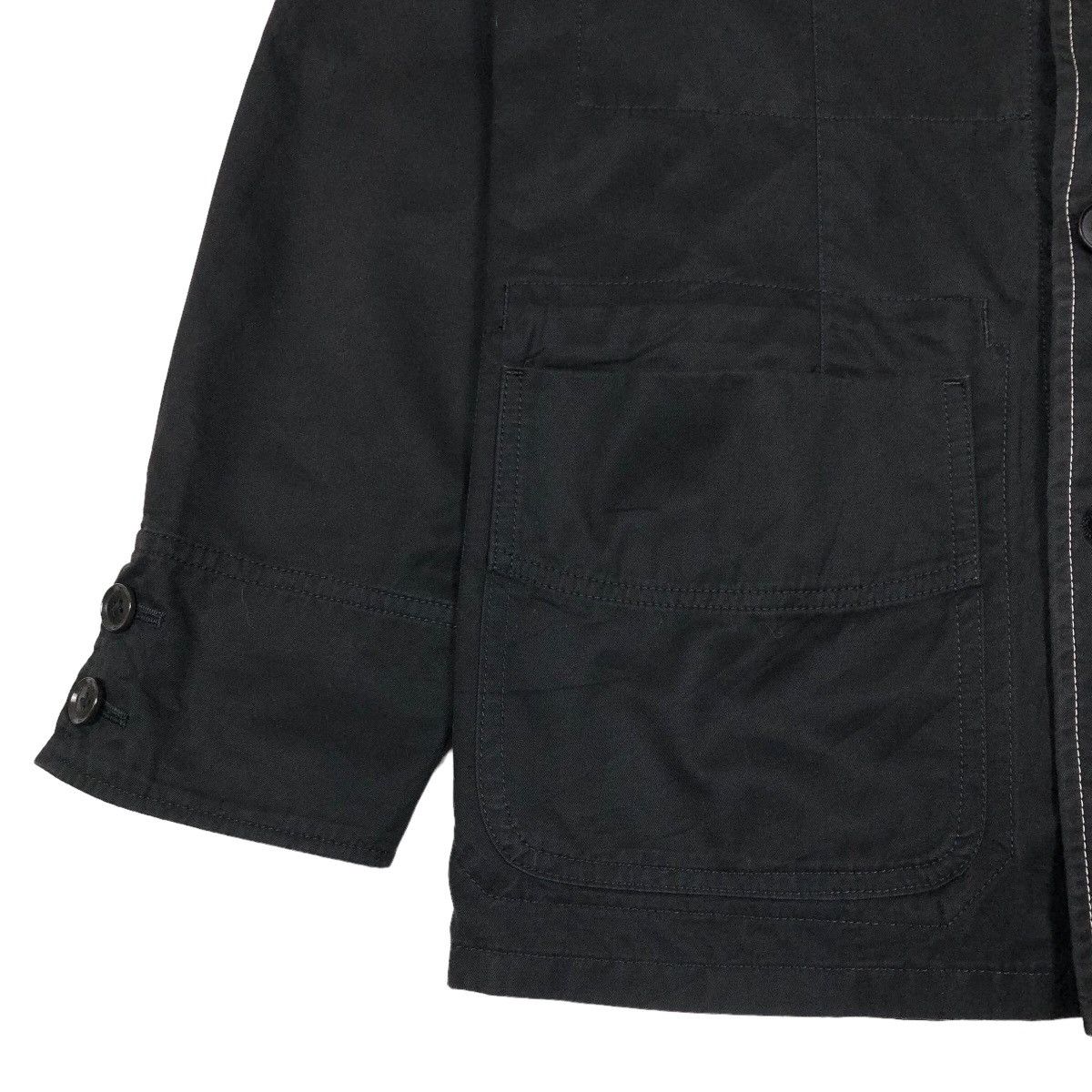 Yohji Yamamoto Y’s For Men Yohji Yamamoto Cotton Button Up Light Jacket Size US M / EU 48-50 / 2 - 19 Thumbnail