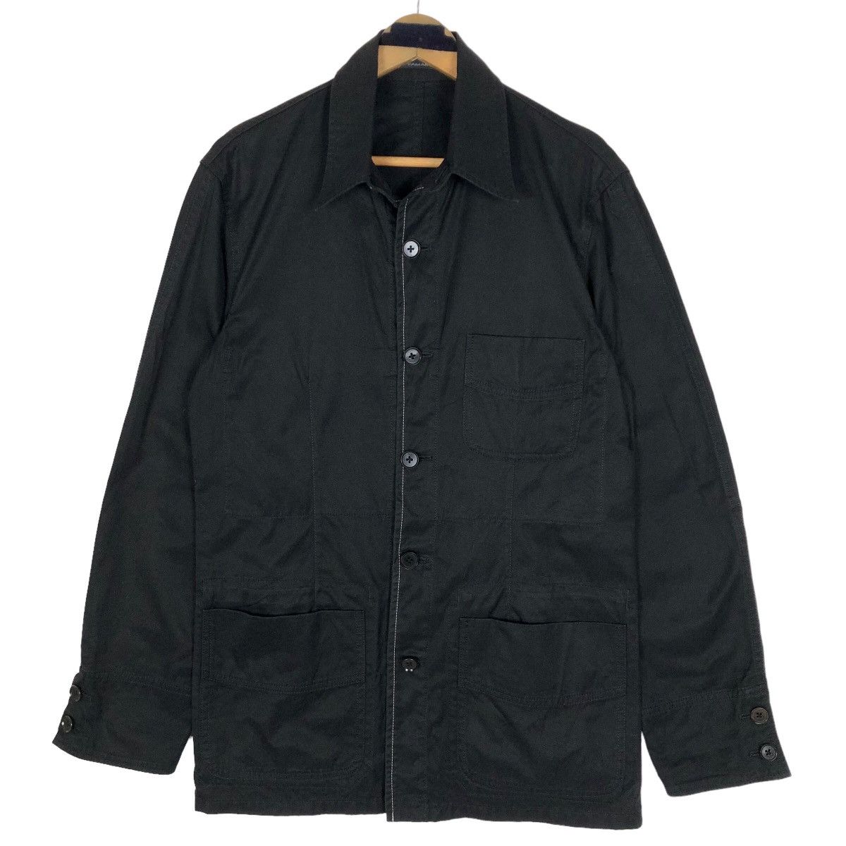 Yohji Yamamoto Y’s For Men Yohji Yamamoto Cotton Button Up Light Jacket Size US M / EU 48-50 / 2 - 1 Thumbnail