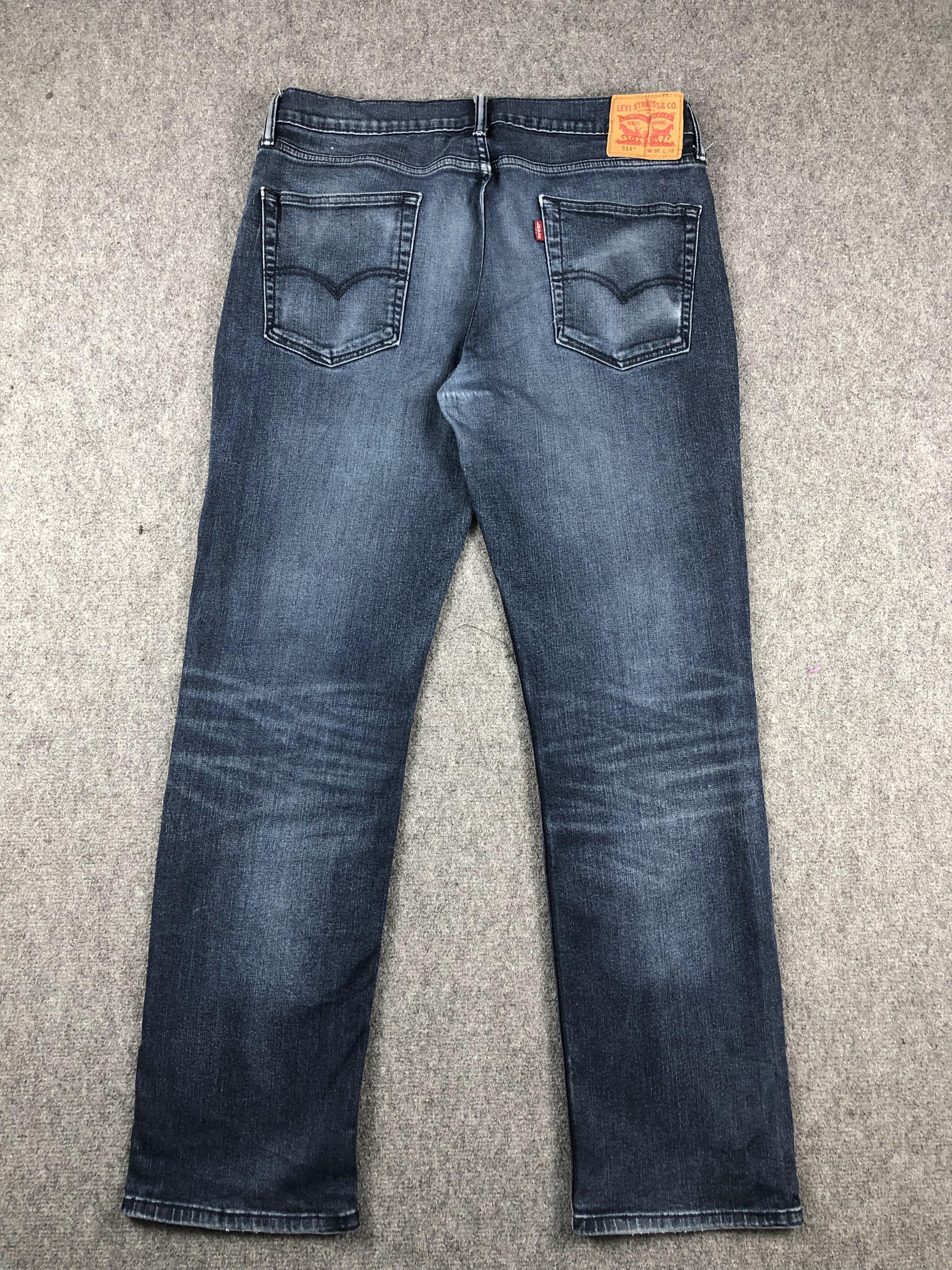 Levi's × Vintage Vintage Levis 514 Faded Blue Jeans DP2229 Size US 34 / EU 50 - 3 Thumbnail