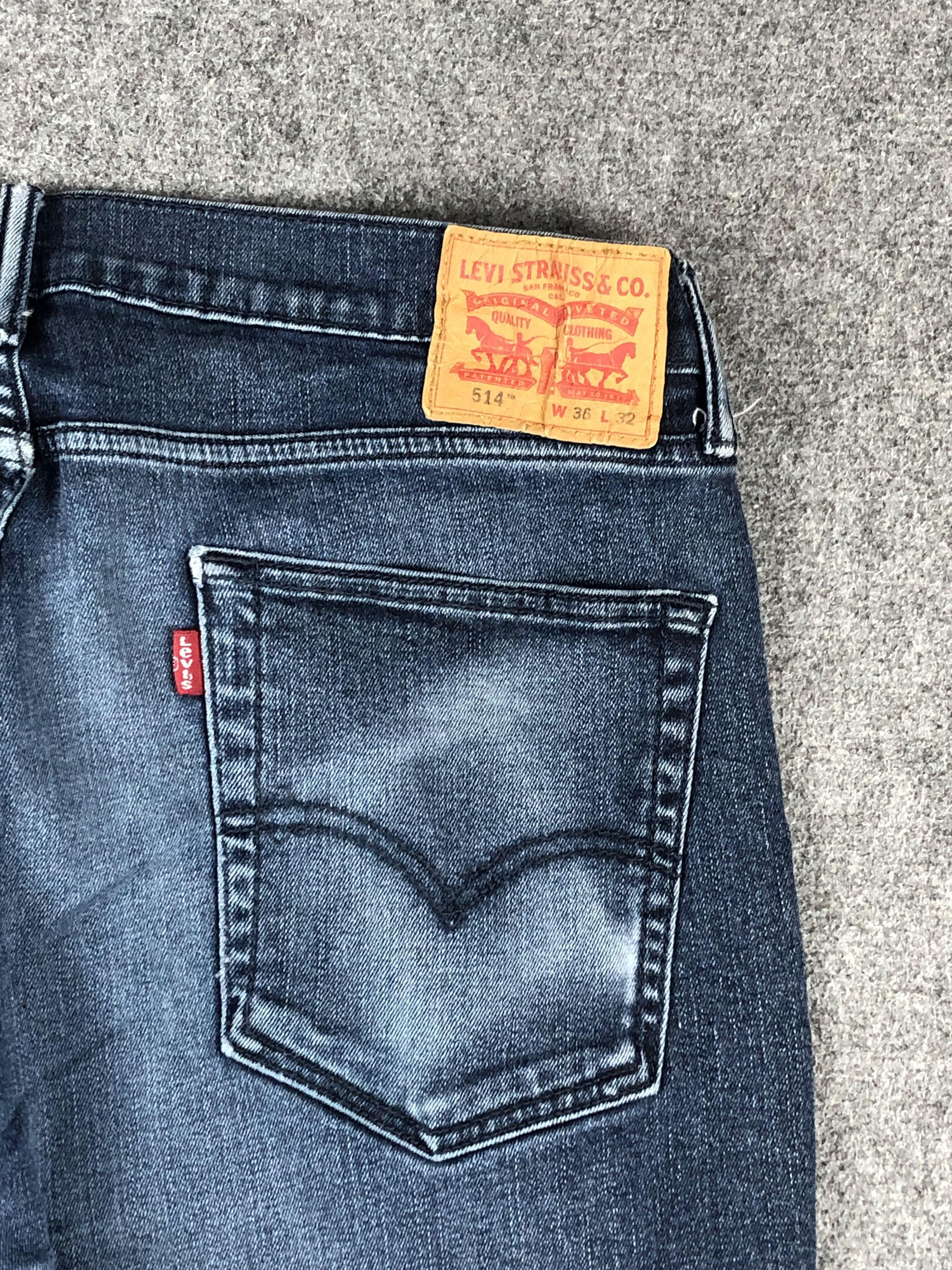 Levi's × Vintage Vintage Levis 514 Faded Blue Jeans DP2229 Size US 34 / EU 50 - 18 Thumbnail