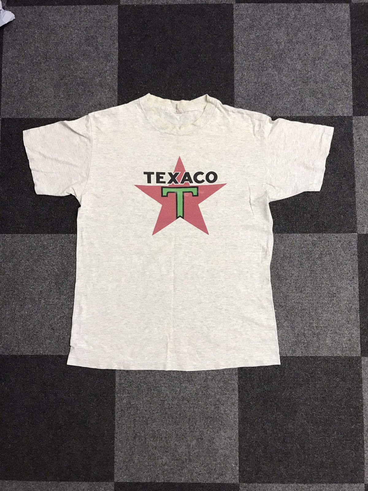 Vintage Vintage TEXACO Single Stitch Shirt Size US M / EU 48-50 / 2 - 1 Thumbnail