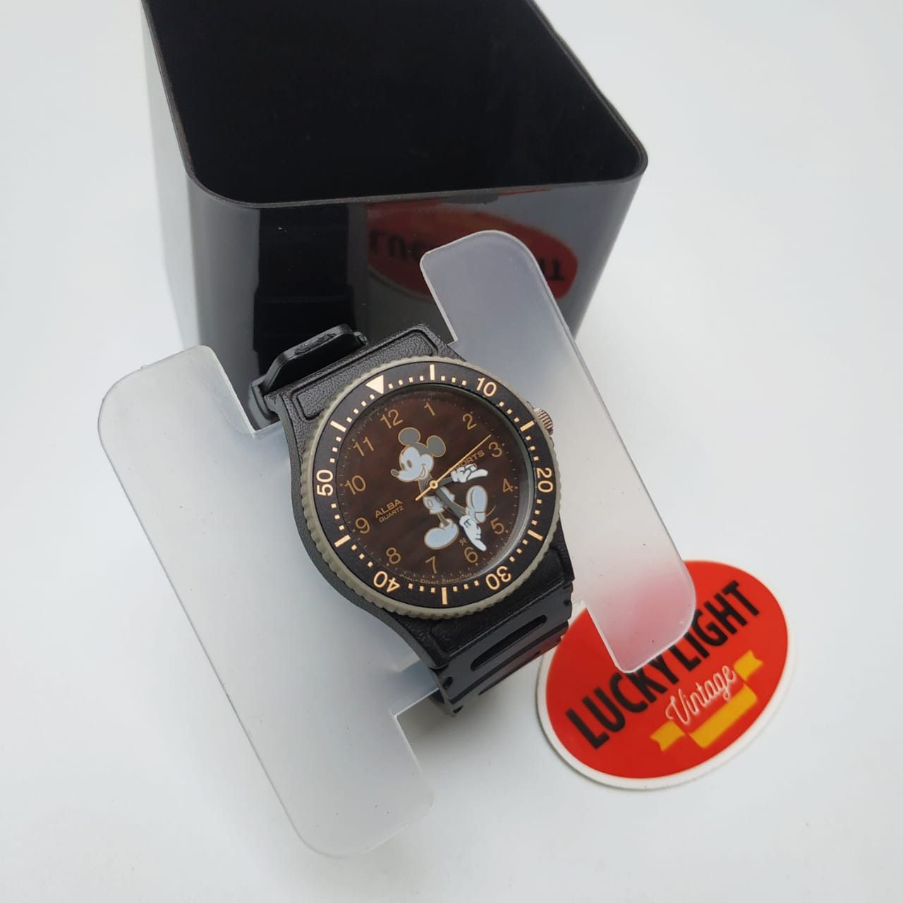 ALBA × Mickey Mouse × Vintage Vintage Alba sport mickey mouse watch ...