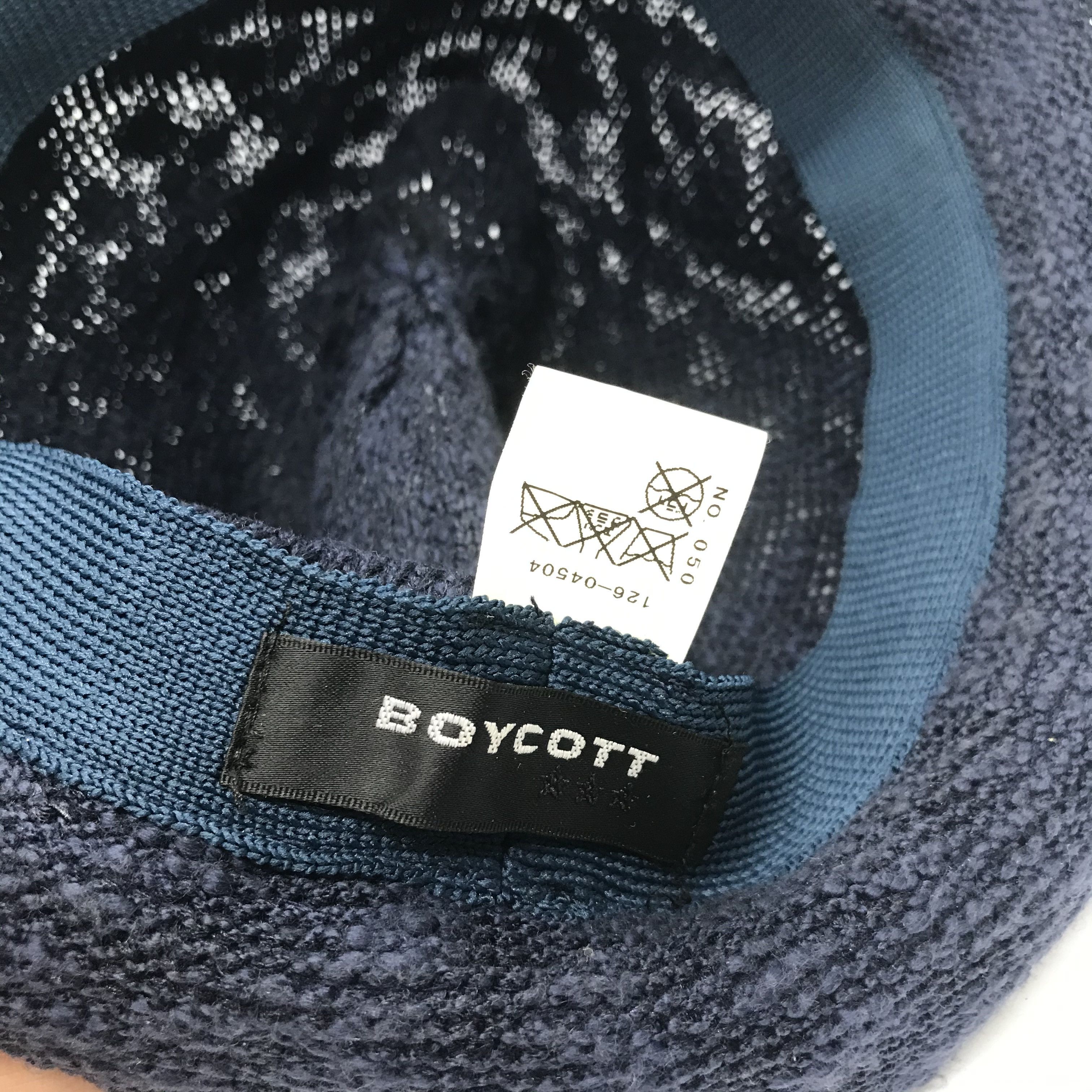 Boycott Japanese brand BOYCOTT Hat Size ONE SIZE - 7 Thumbnail
