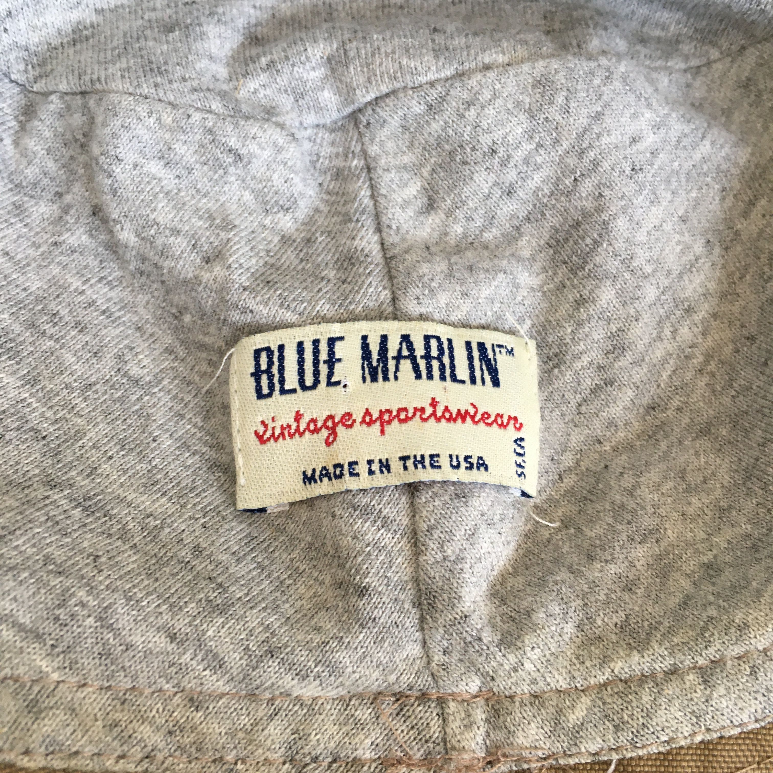 Blue Marlin Vintage BLUE MARLIN "TR" Made In Usa Hat Size ONE SIZE - 7 Thumbnail