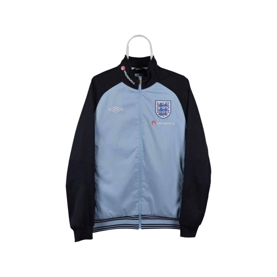 Umbro Umbro England Vintage Sweater Windbreaker Full Zip Size US L / EU 52-54 / 3 - 1 Thumbnail