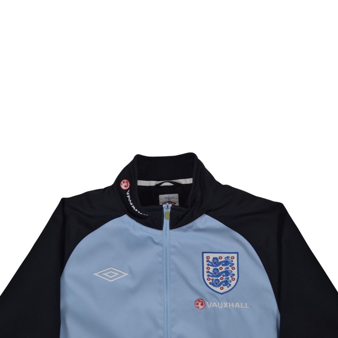 Umbro Umbro England Vintage Sweater Windbreaker Full Zip Size US L / EU 52-54 / 3 - 3 Thumbnail