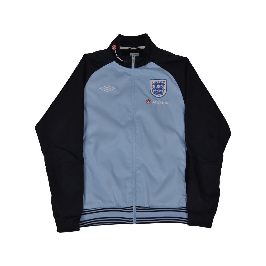Umbro Umbro England Vintage Sweater Windbreaker Full Zip Size US L / EU 52-54 / 3 - 2 Thumbnail