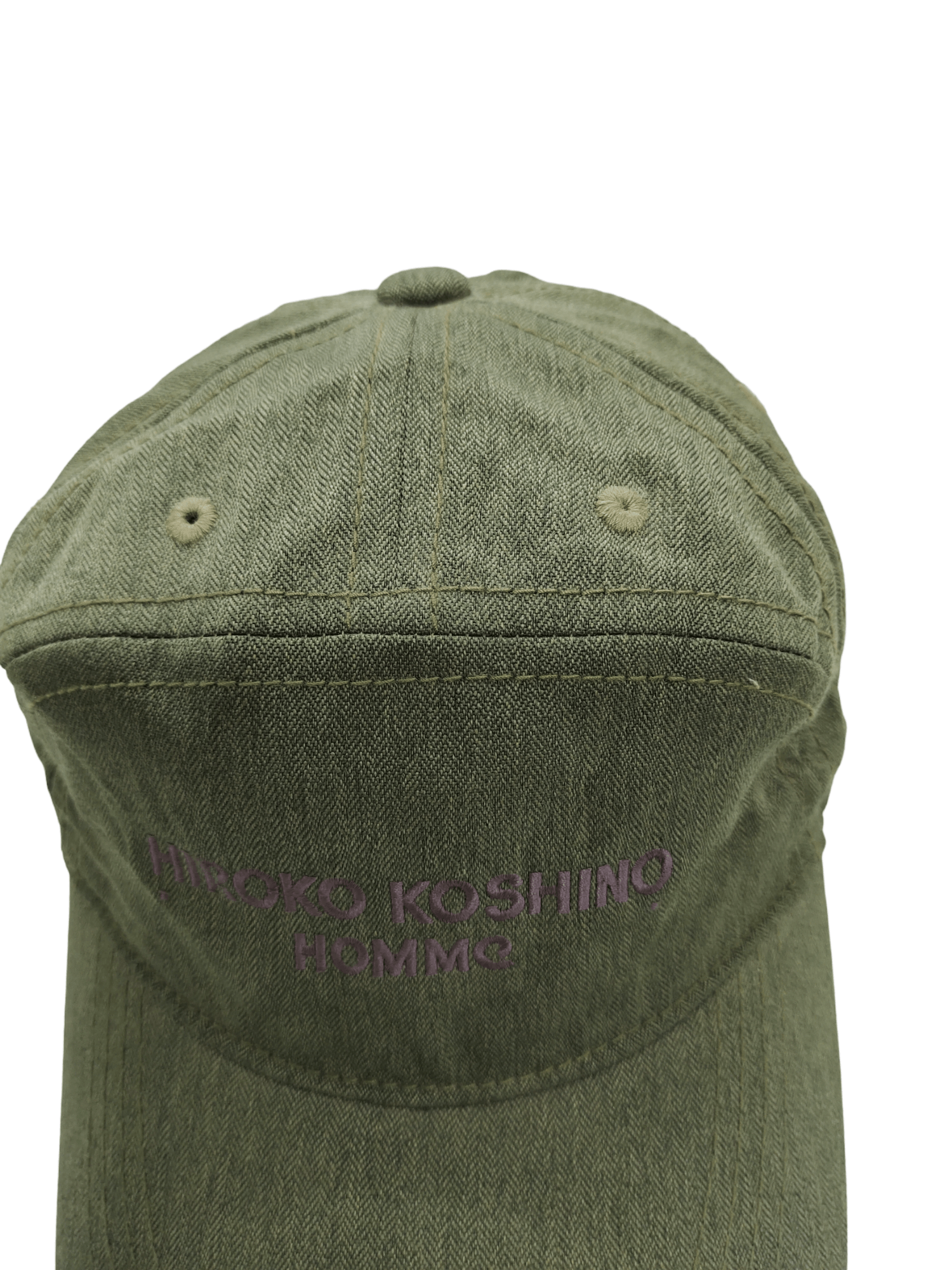 Hiroko Koshino Homme Hiroko Koshino Homme Hbt 7 Panel Cap Hat Adjustable Size ONE SIZE - 4 Thumbnail