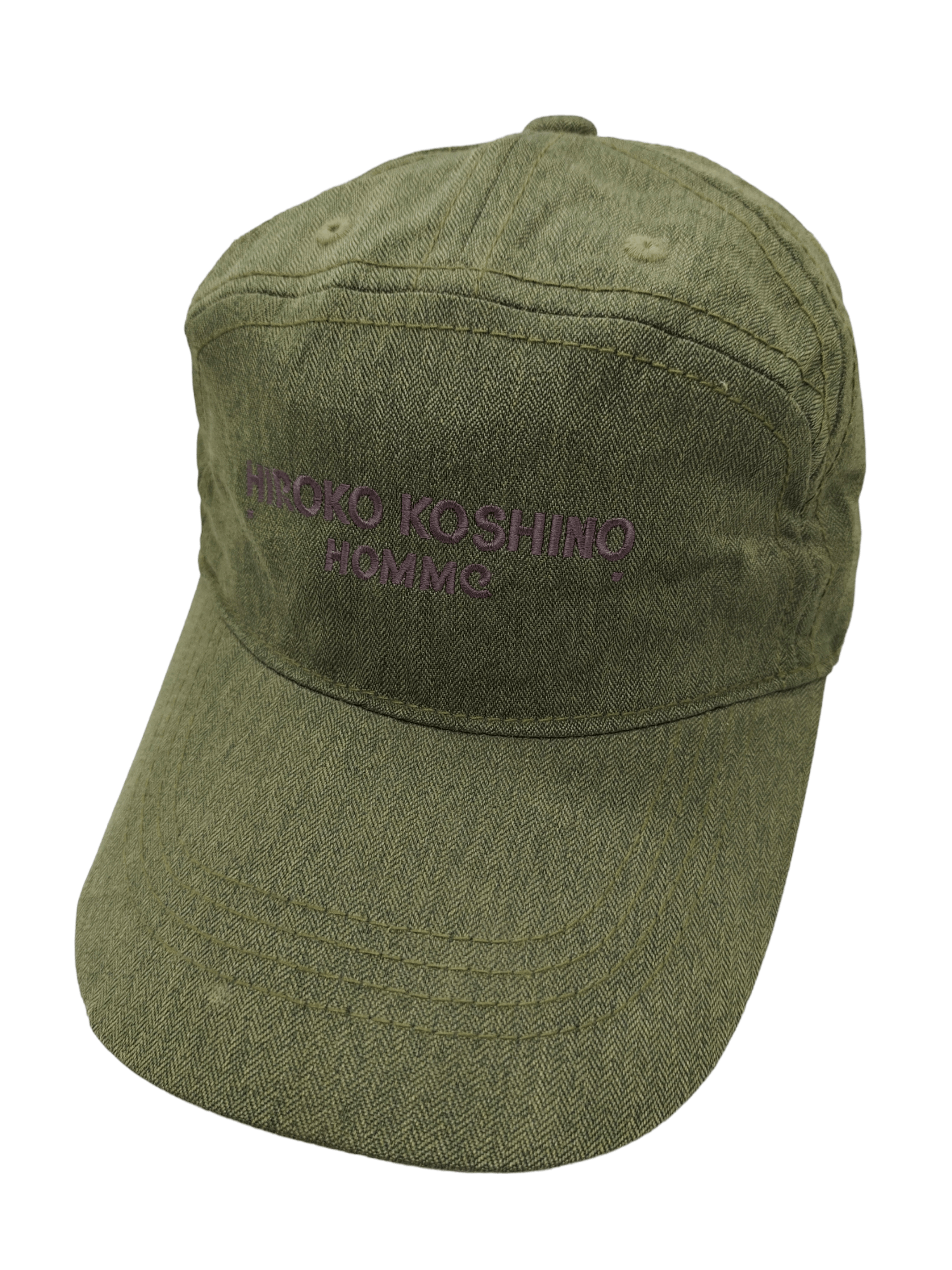 Hiroko Koshino Homme Hiroko Koshino Homme Hbt 7 Panel Cap Hat Adjustable Size ONE SIZE - 1 Thumbnail