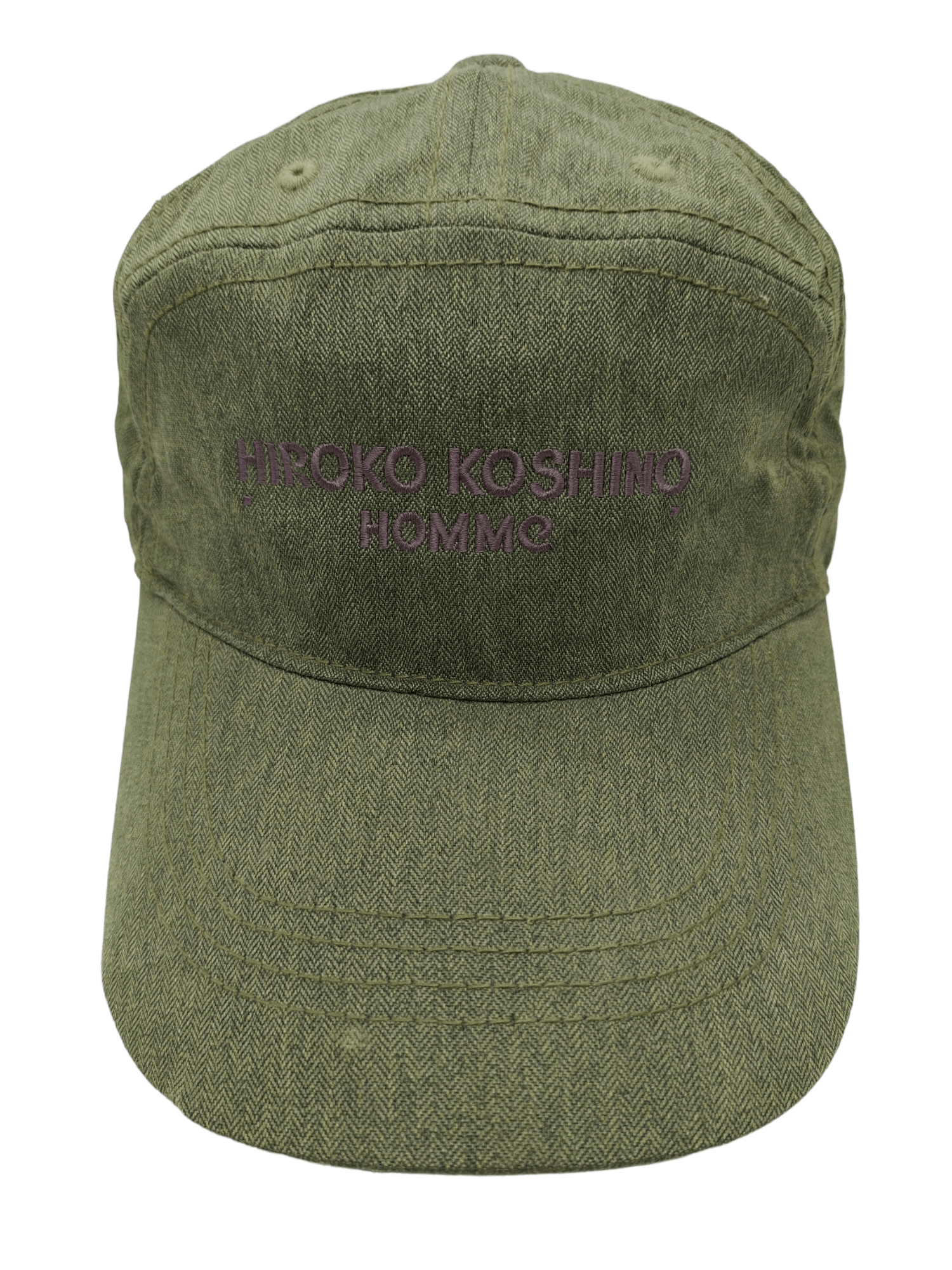Hiroko Koshino Homme Hiroko Koshino Homme Hbt 7 Panel Cap Hat Adjustable Size ONE SIZE - 2 Thumbnail