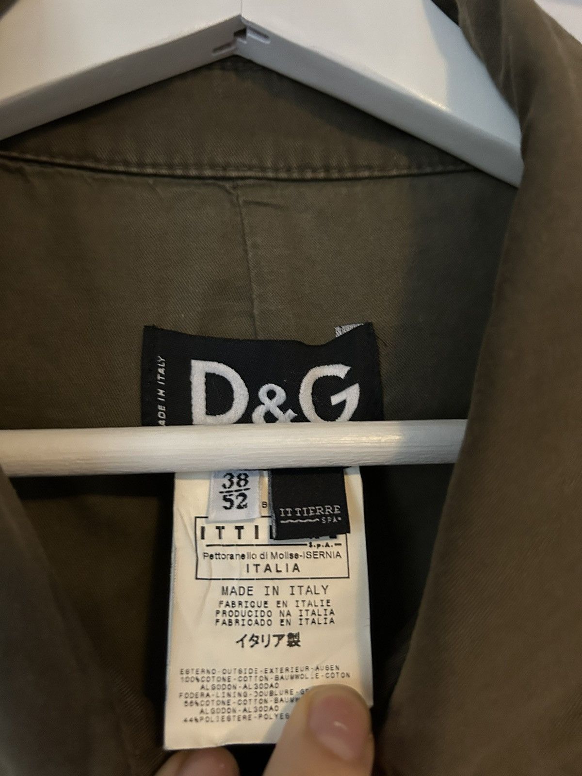 Dolce & Gabbana Military Light Jacket Size US L / EU 52-54 / 3 - 5 Thumbnail