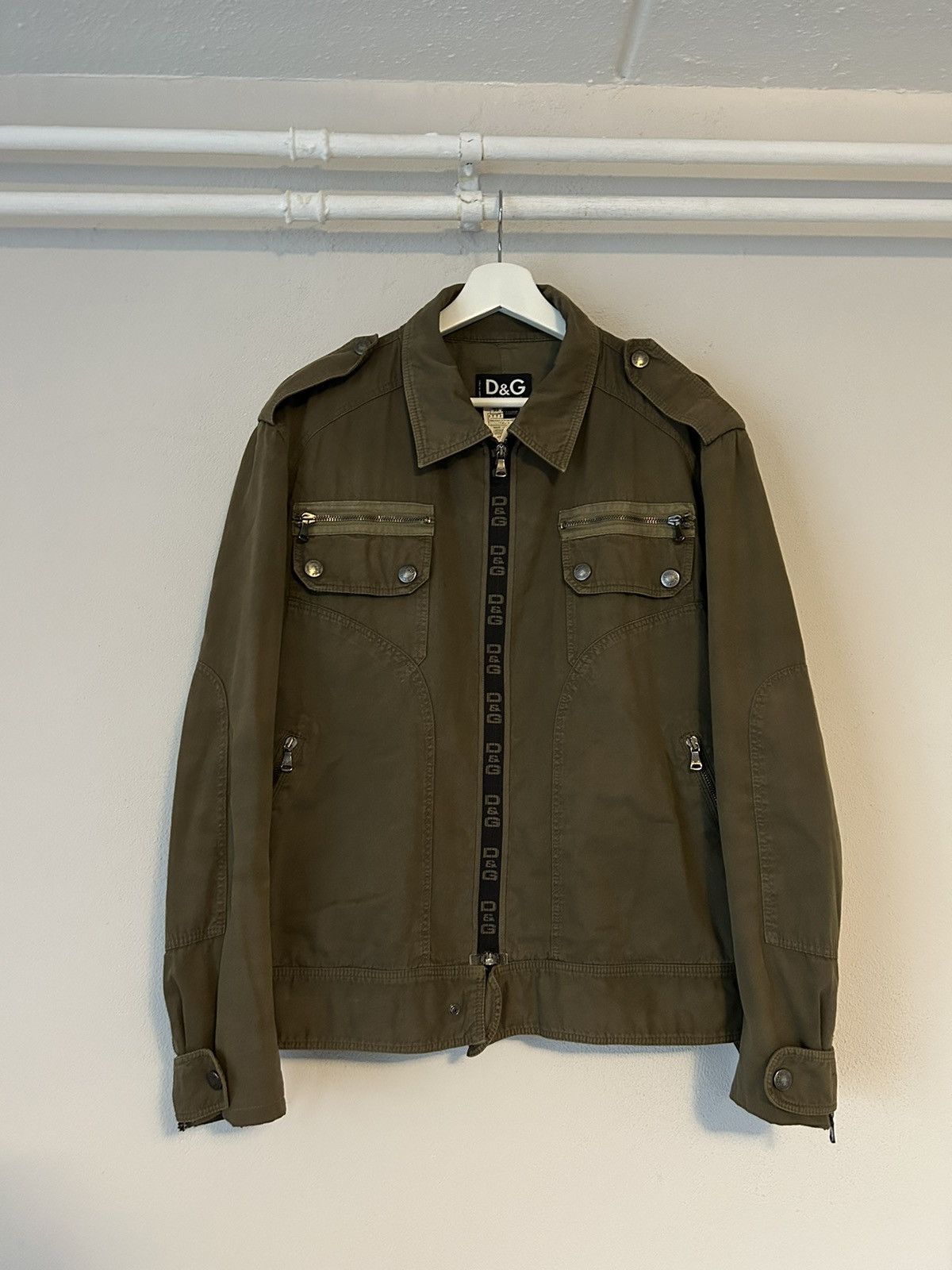 Dolce & Gabbana Military Light Jacket Size US L / EU 52-54 / 3 - 1 Thumbnail
