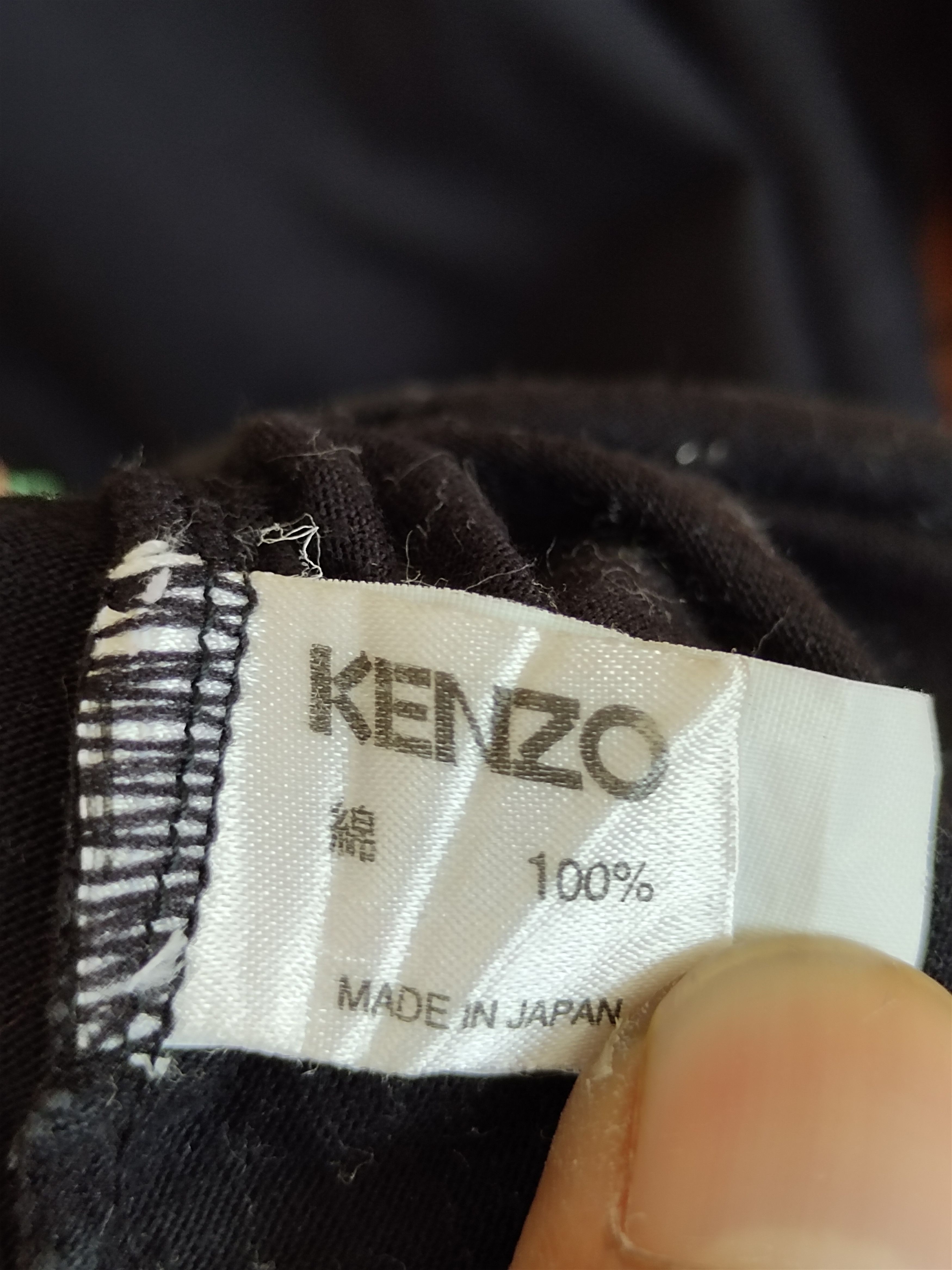 Kenzo Vintage 90s Kenzo Floral Longsleeve T-Shirt Size US M / EU 48-50 / 2 - 11 Thumbnail