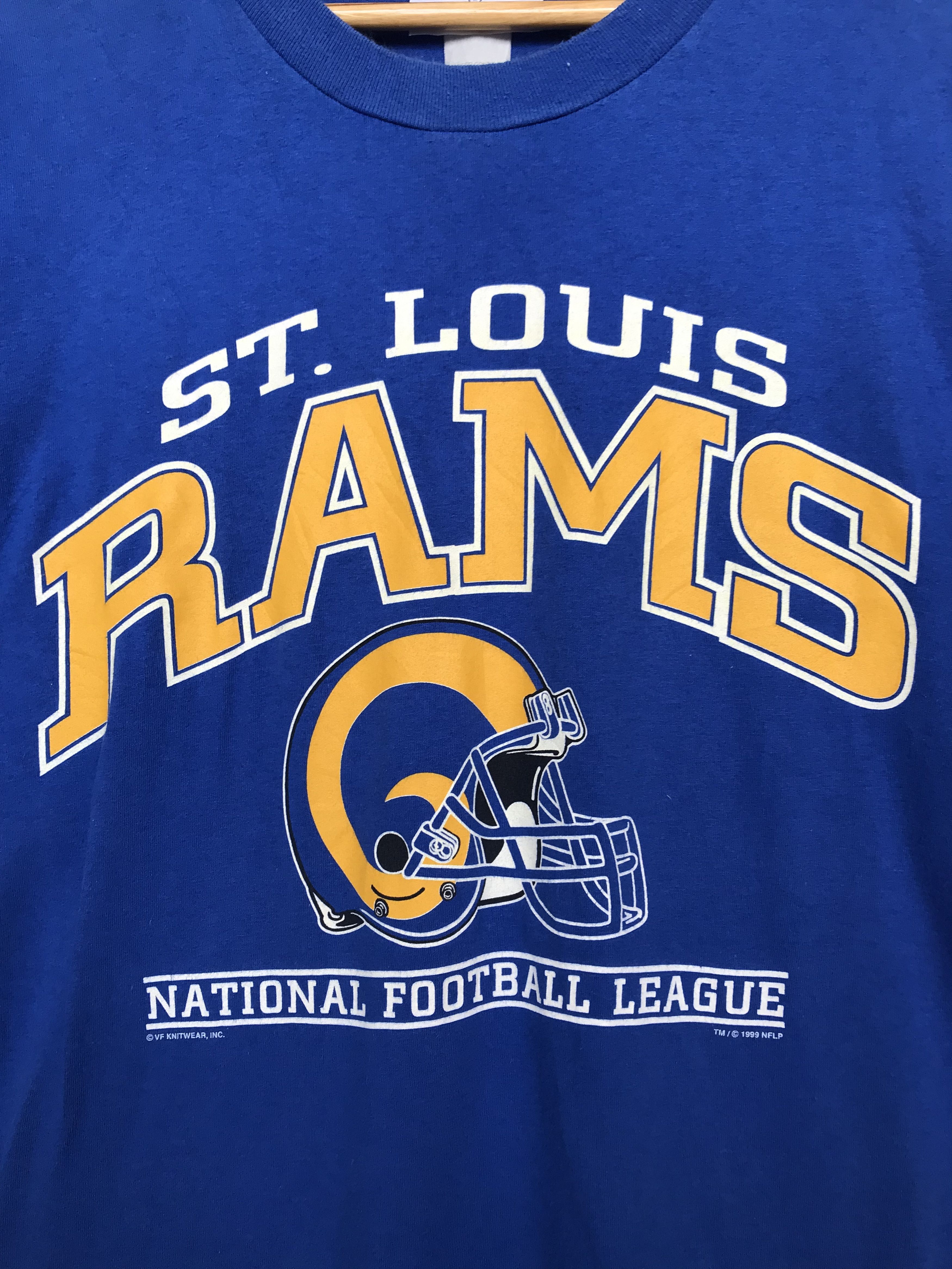 NFL Vintage 90s St. Louis Rams NFL T-Shirt Size US L / EU 52-54 / 3 - 2 Thumbnail