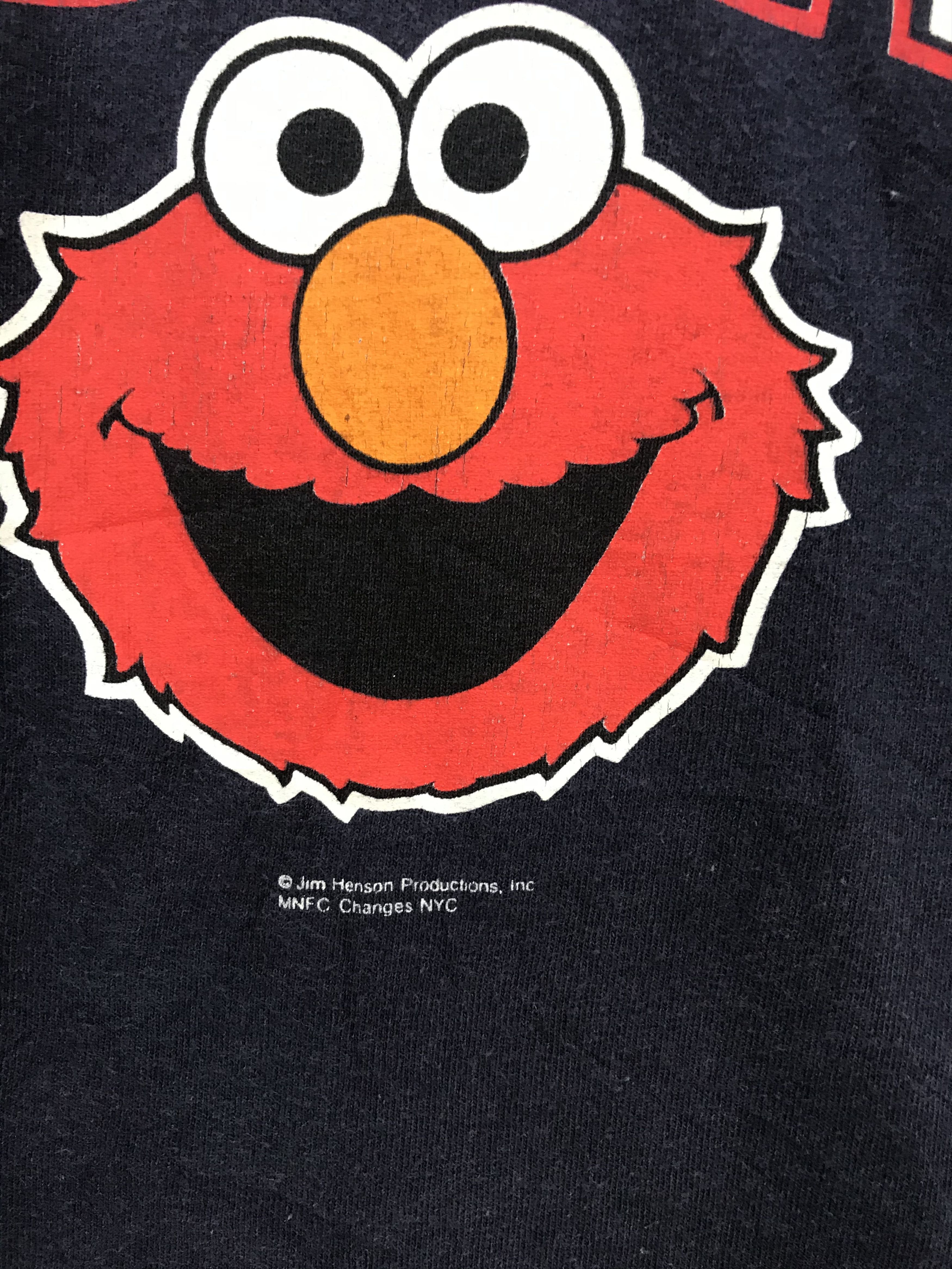 Vintage Vintage 90s ELMO Sesame Street T-Shirt Size US XL / EU 56 / 4 - 3 Thumbnail