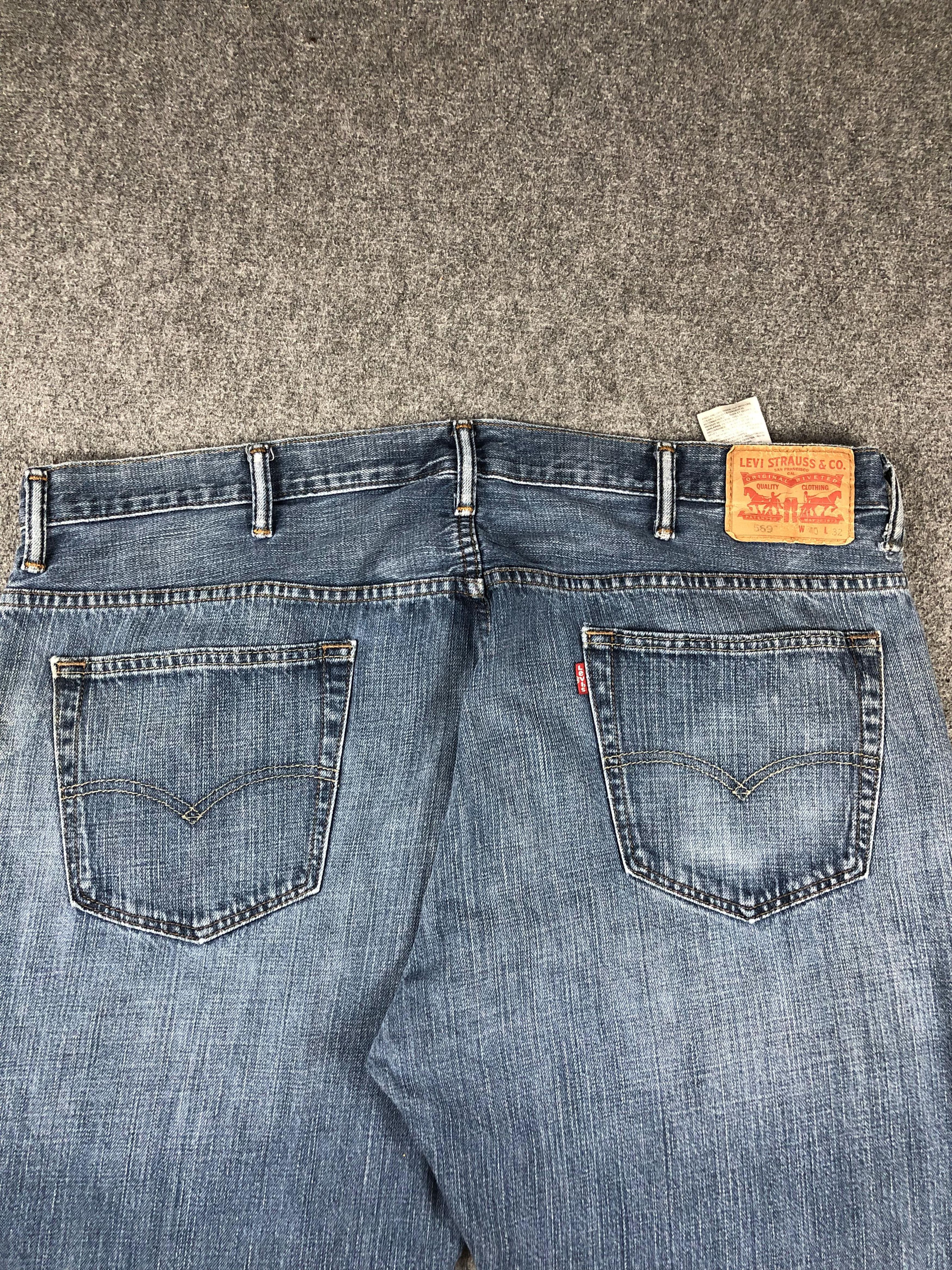 Levi's Vintage Levis 559 Faded Blue Jeans DP2232 Size US 42 / EU 58 - 4 Thumbnail