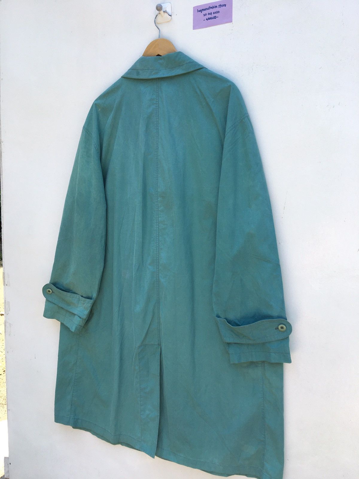 Christian Dior Monsieur Vintage 90s Christian Dior Long Light Jacket/Coat Size US L / EU 52-54 / 3 - 11 Thumbnail