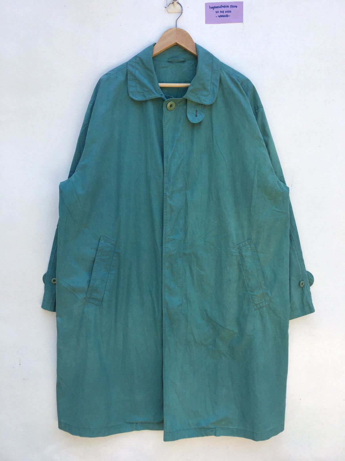 Christian Dior Monsieur Vintage 90s Christian Dior Long Light Jacket/Coat Size US L / EU 52-54 / 3 - 1 Thumbnail