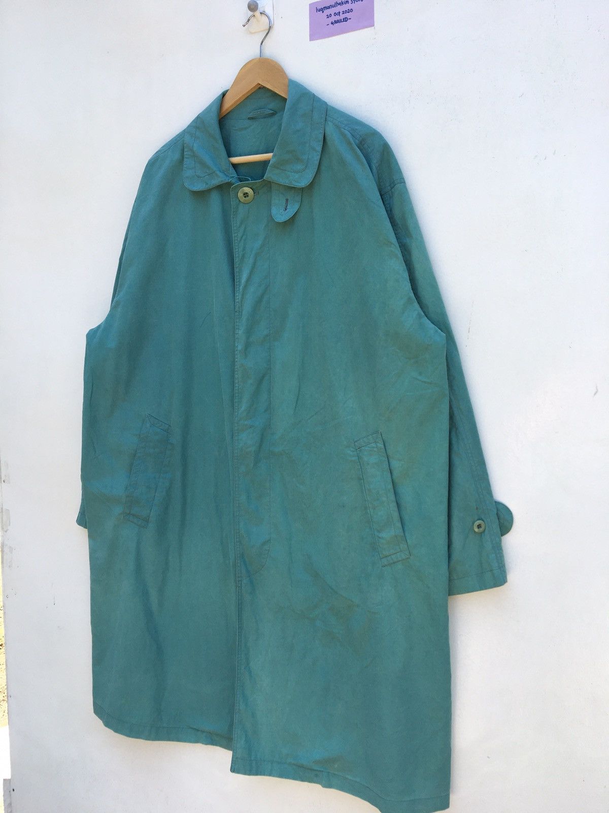 Christian Dior Monsieur Vintage 90s Christian Dior Long Light Jacket/Coat Size US L / EU 52-54 / 3 - 2 Thumbnail