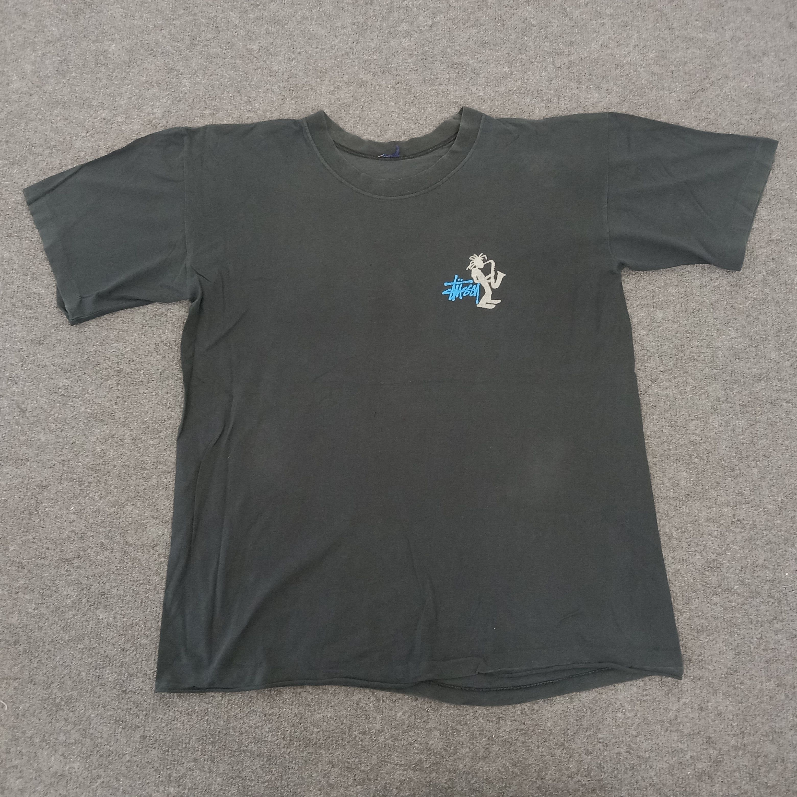 Stussy Vintage 90's Stussy Streetwear Skateboard Tshirt Size US L / EU 52-54 / 3 - 3 Thumbnail