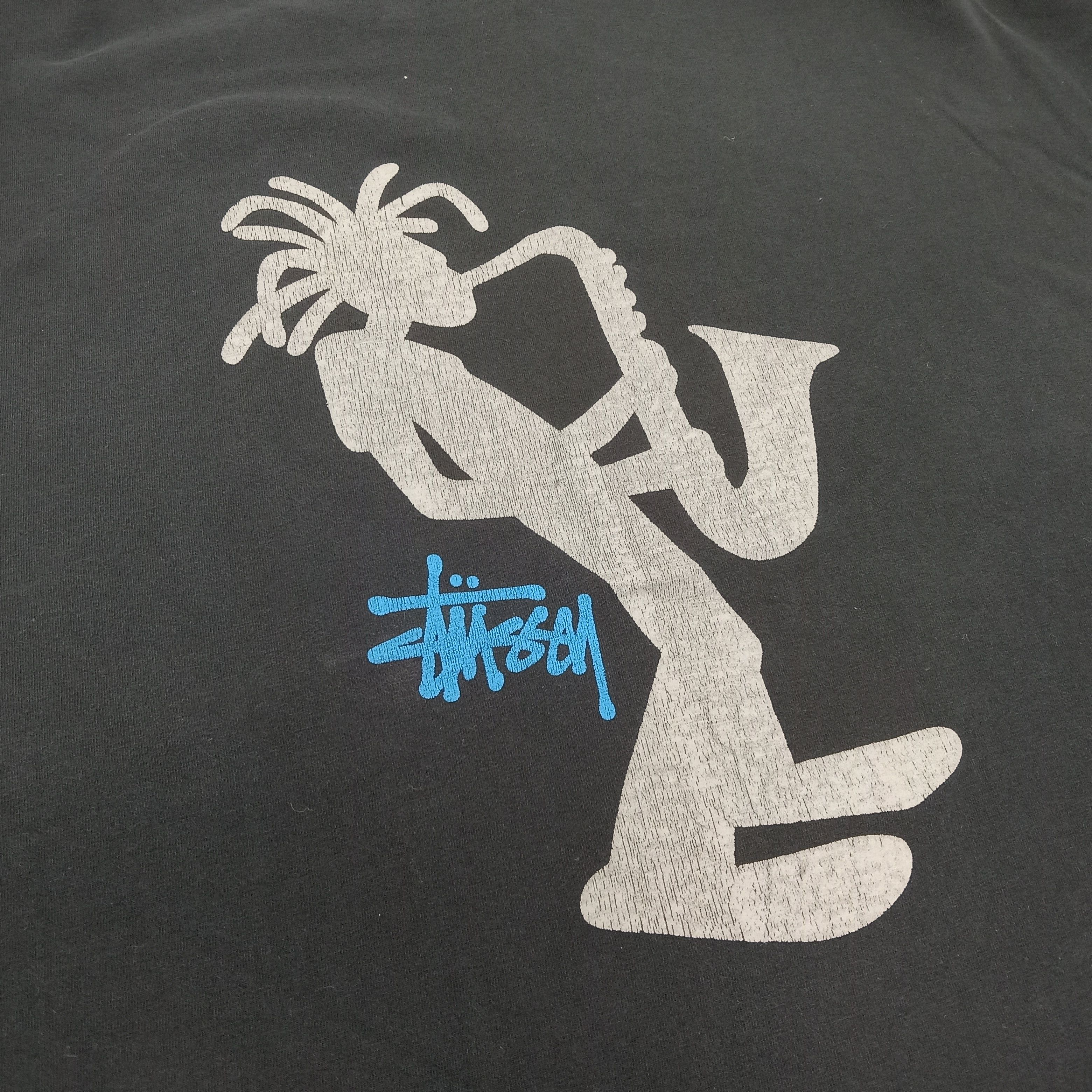 Stussy Vintage 90's Stussy Streetwear Skateboard Tshirt Size US L / EU 52-54 / 3 - 2 Thumbnail