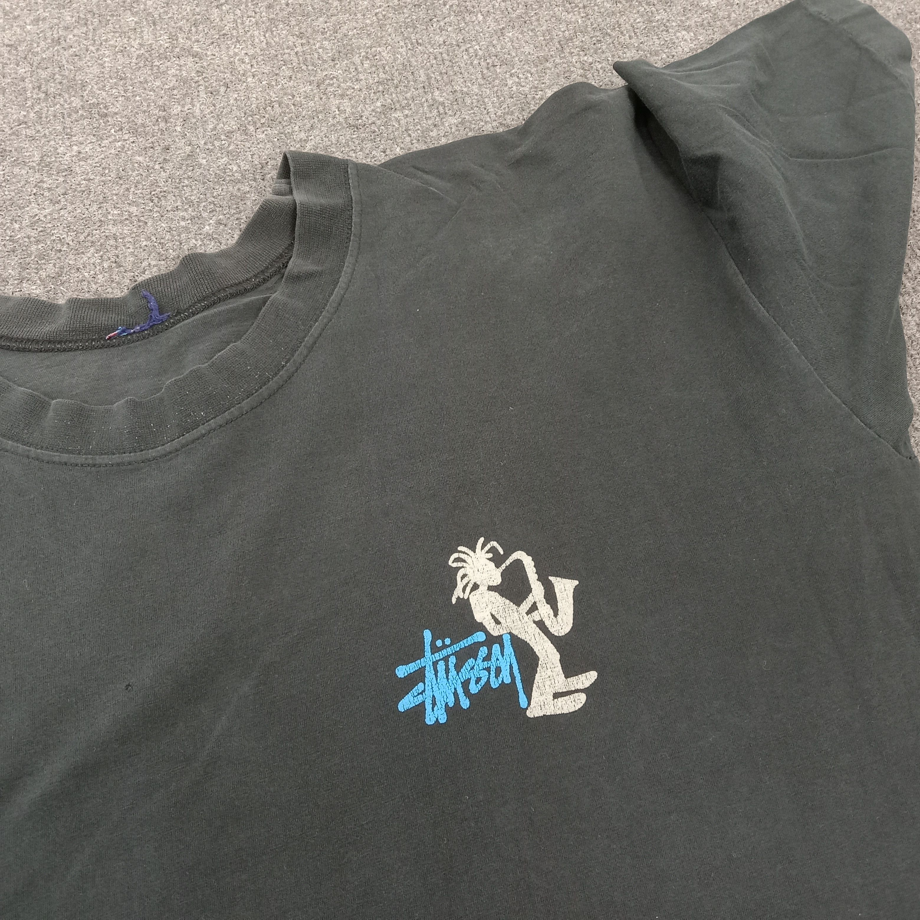 Stussy Vintage 90's Stussy Streetwear Skateboard Tshirt Size US L / EU 52-54 / 3 - 4 Thumbnail