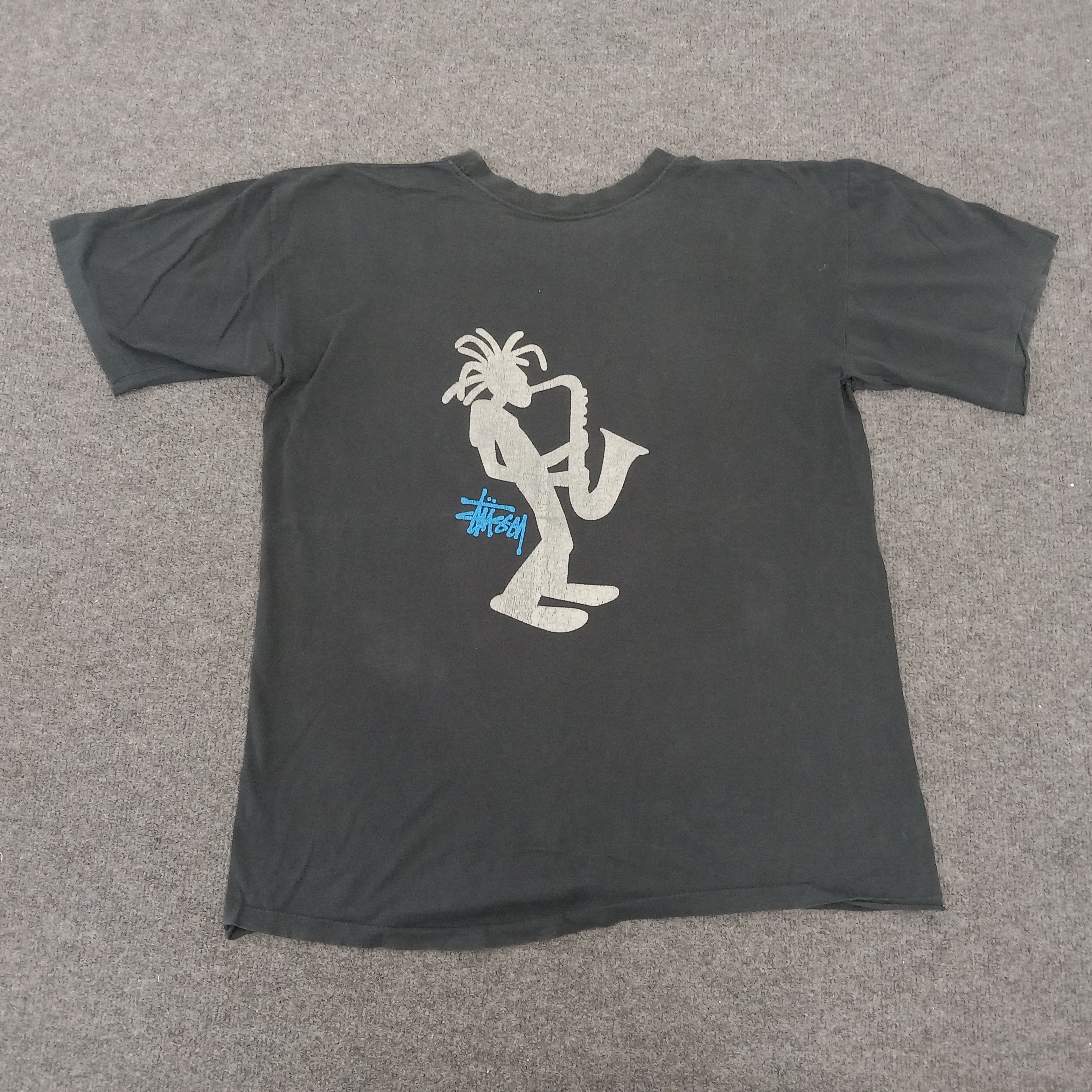 Stussy Vintage 90's Stussy Streetwear Skateboard Tshirt Size US L / EU 52-54 / 3 - 1 Thumbnail