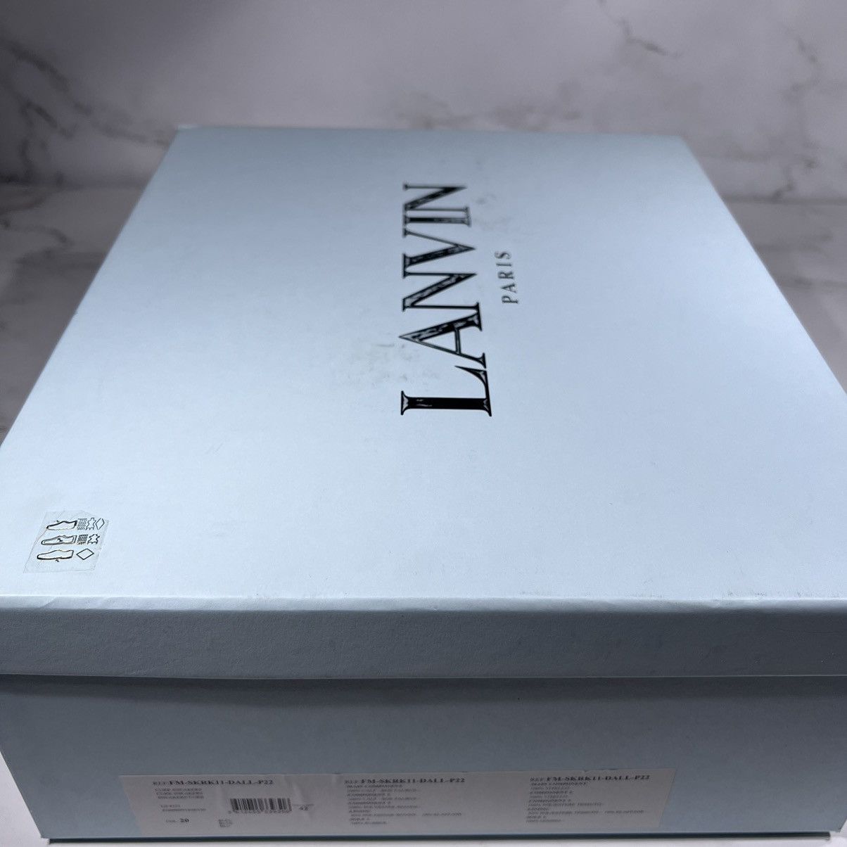 Lanvin Lanvin Curb Blue Suede Leather Low Top Sneakers Size US 9 / EU 42 - 13 Thumbnail