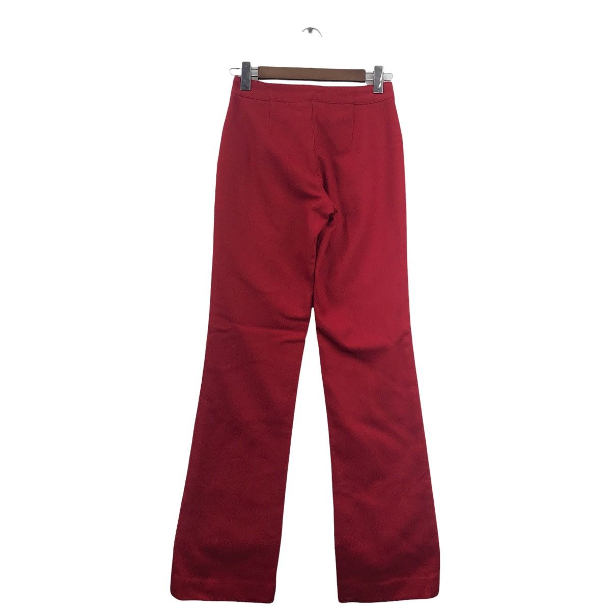Yohji Yamamoto INED By YOHJI YAMAMOTO Y’s Japanese Brand Wool Red Trousers Size US 26 / EU 42 - 5 Thumbnail