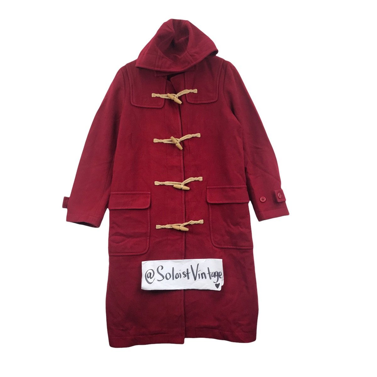 Japanese Brand INED Yohji Yamamoto Japanese Brand Duffle Coat Japan Size US M / EU 48-50 / 2 - 1 Thumbnail