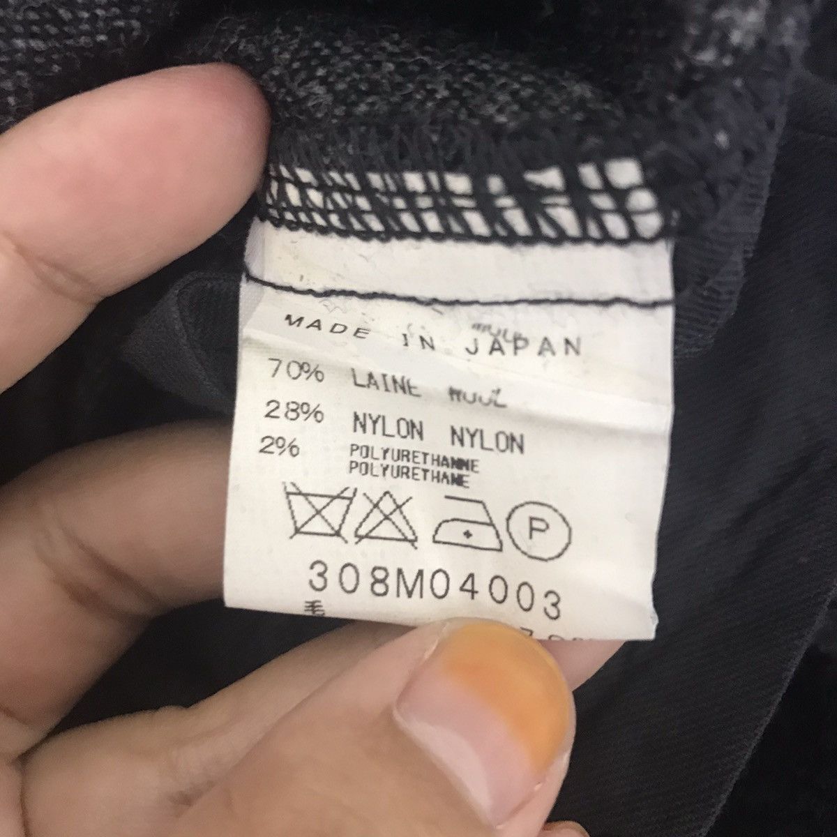 Japanese Brand MANIFEST DESTINY Bondage Punk Japanese Brand Wool Pant Size US 30 / EU 46 - 4 Thumbnail