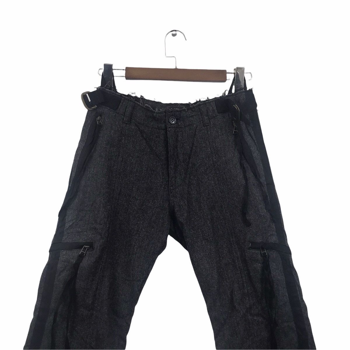 Japanese Brand MANIFEST DESTINY Bondage Punk Japanese Brand Wool Pant Size US 30 / EU 46 - 2 Thumbnail