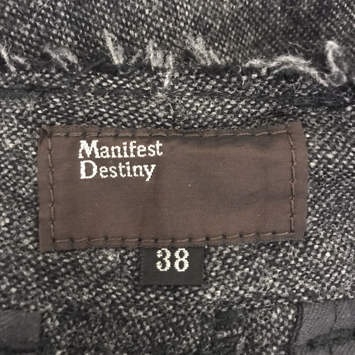 Japanese Brand MANIFEST DESTINY Bondage Punk Japanese Brand Wool Pant Size US 30 / EU 46 - 3 Thumbnail
