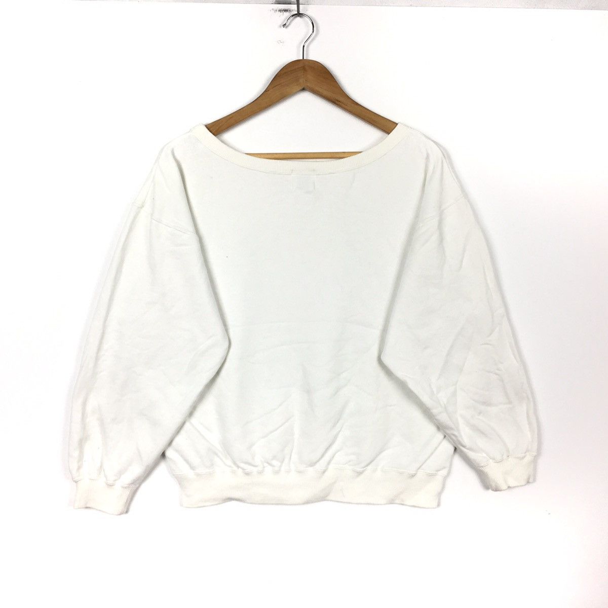 Vintage Vtg 90s BOSCH Bright BlueBay Sailor Sea White Sweatshirt Size US XL / EU 56 / 4 - 4 Thumbnail