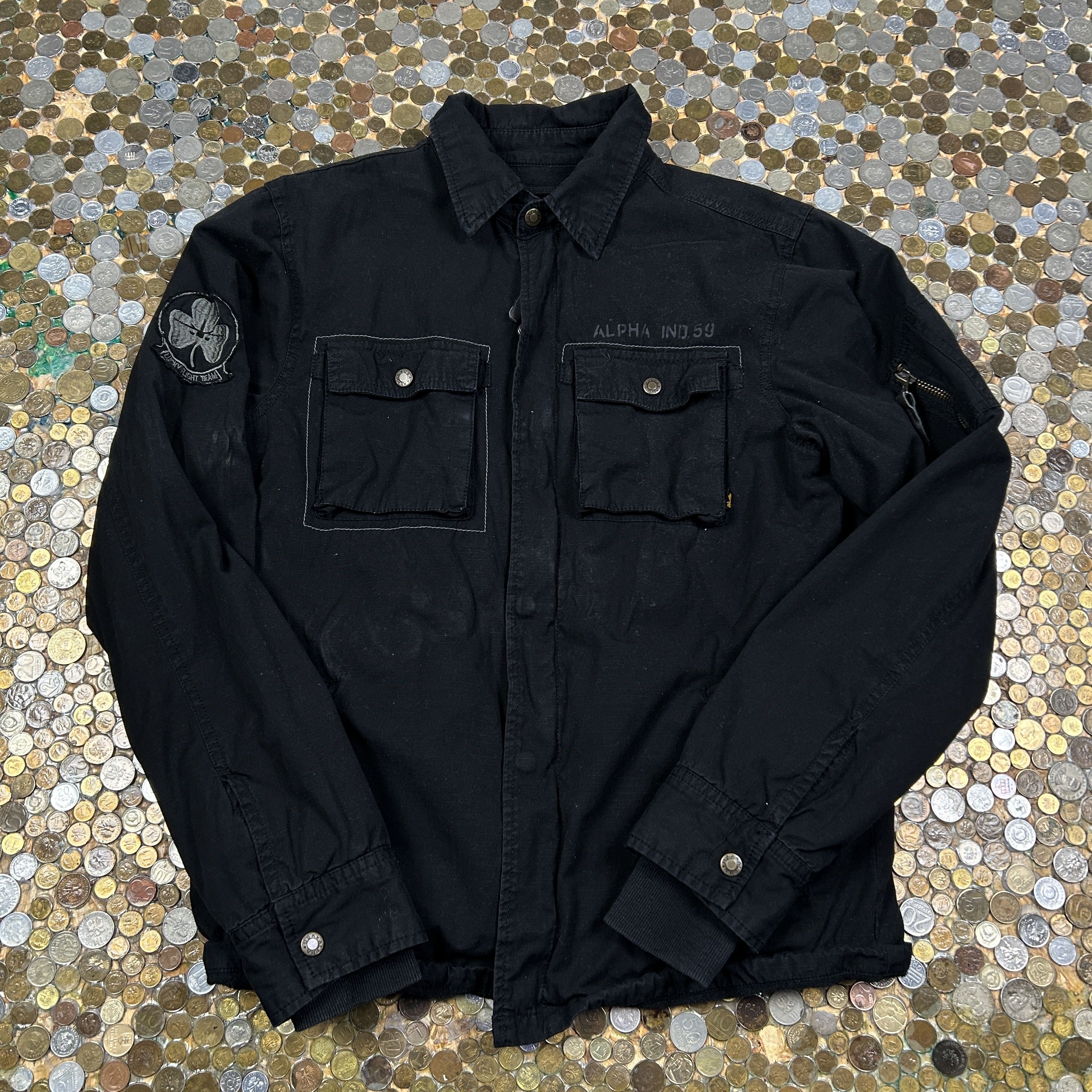 Alpha Industries Alpha Industries Overshirt Jacket Size US M / EU 48-50 / 2 - 4 Thumbnail