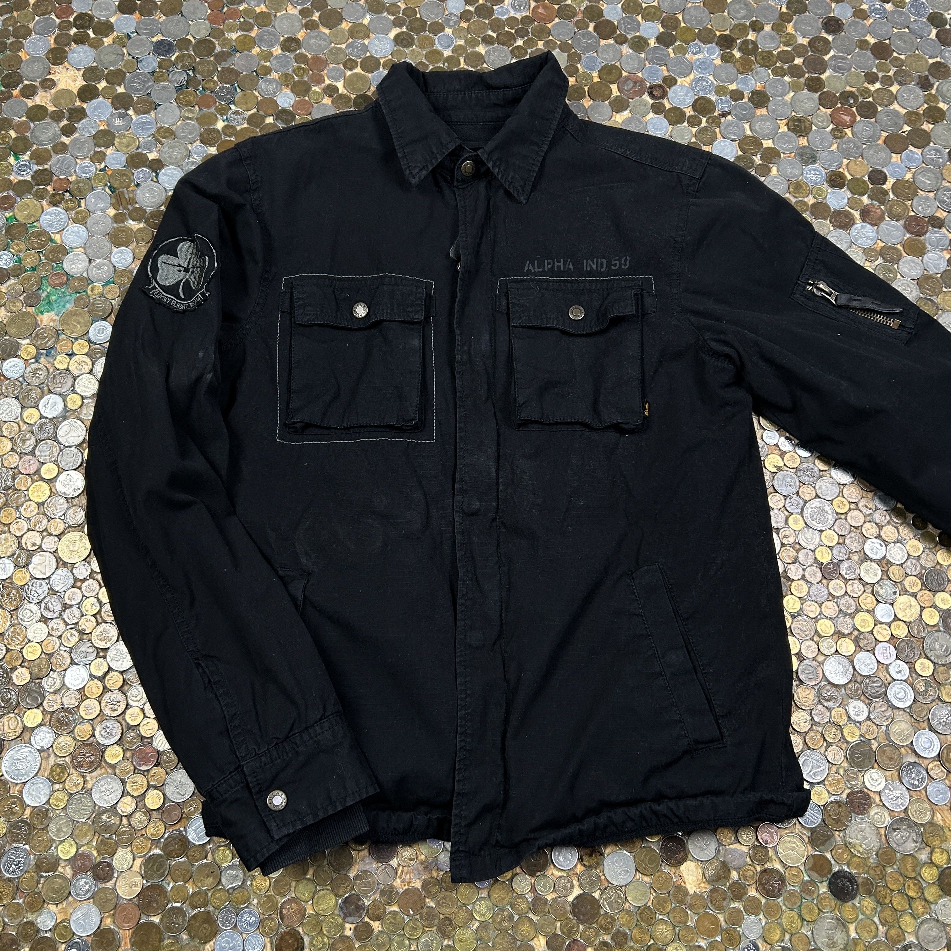 Alpha Industries Alpha Industries Overshirt Jacket Size US M / EU 48-50 / 2 - 1 Thumbnail