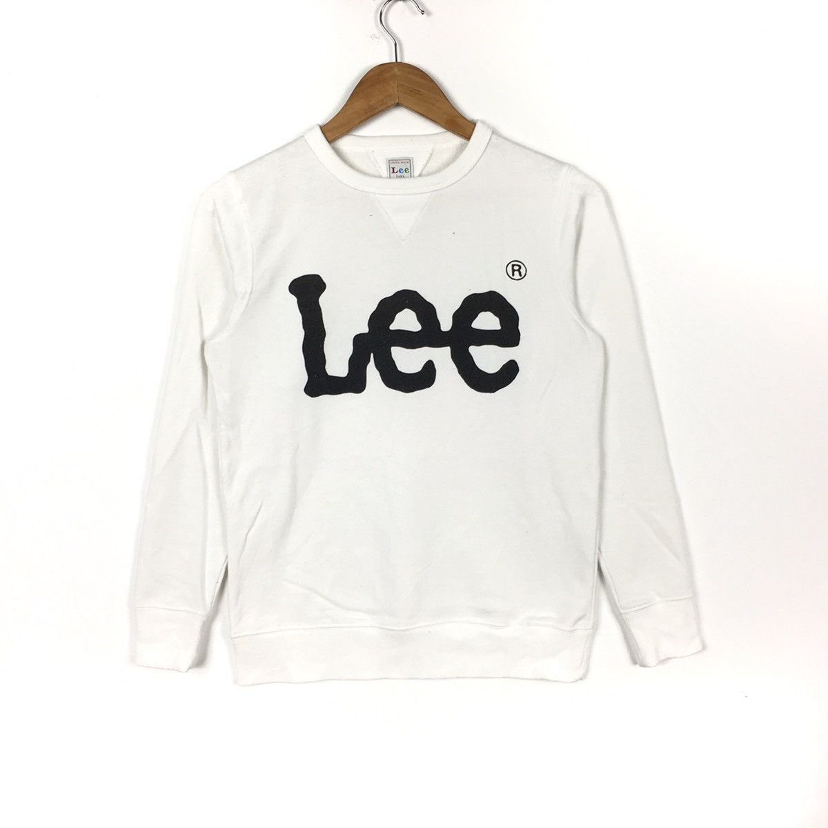 Lee LEE SANFORIZED Denim Union Made Jeans Ringer Sweatshirt Size US S / EU 44-46 / 1 - 1 Thumbnail