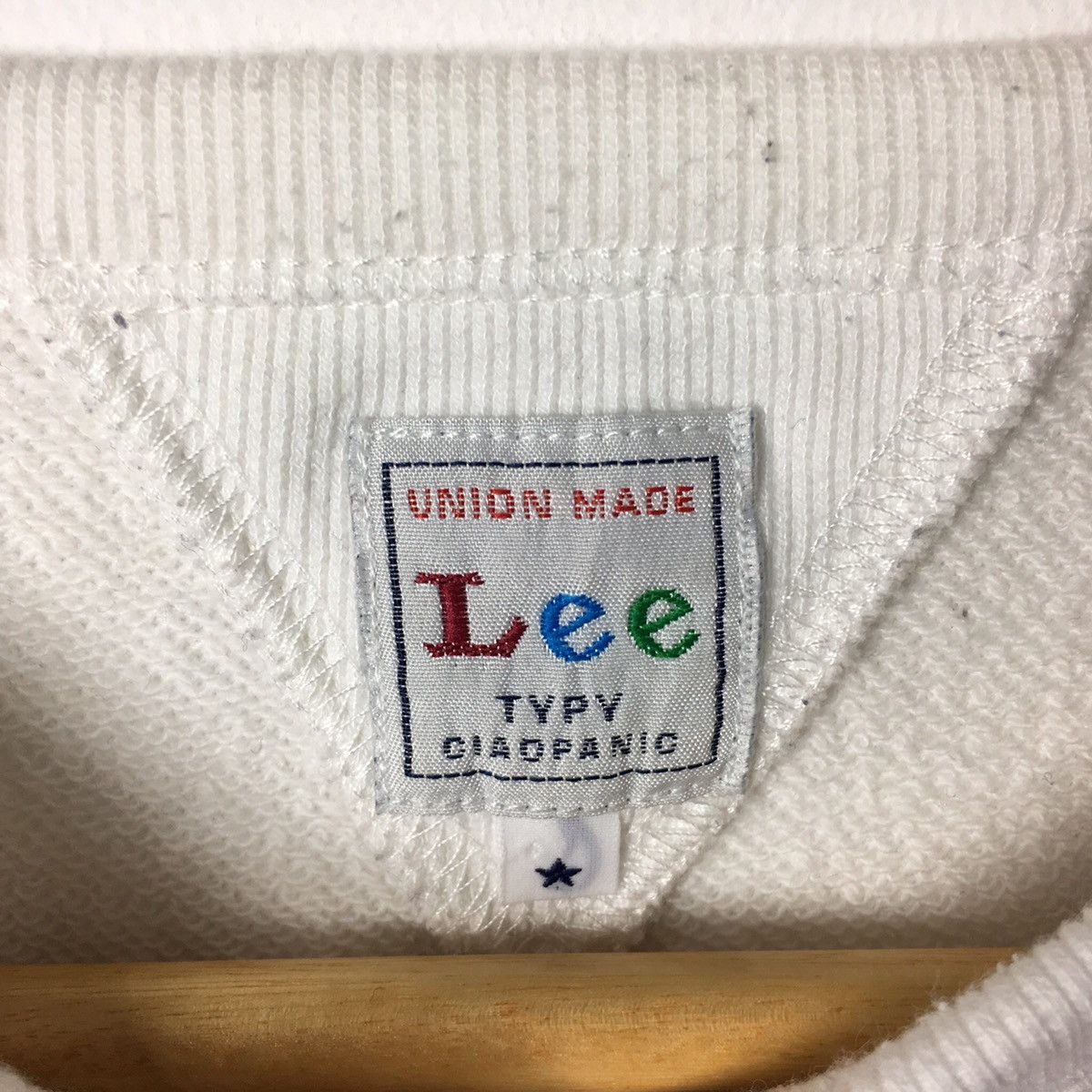 Lee LEE SANFORIZED Denim Union Made Jeans Ringer Sweatshirt Size US S / EU 44-46 / 1 - 3 Thumbnail