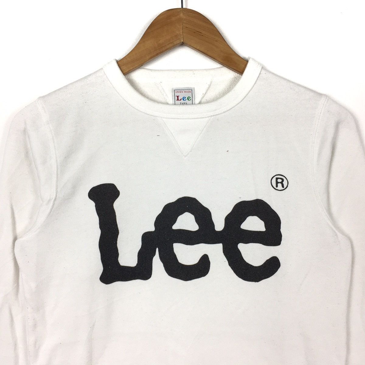 Lee LEE SANFORIZED Denim Union Made Jeans Ringer Sweatshirt Size US S / EU 44-46 / 1 - 2 Thumbnail