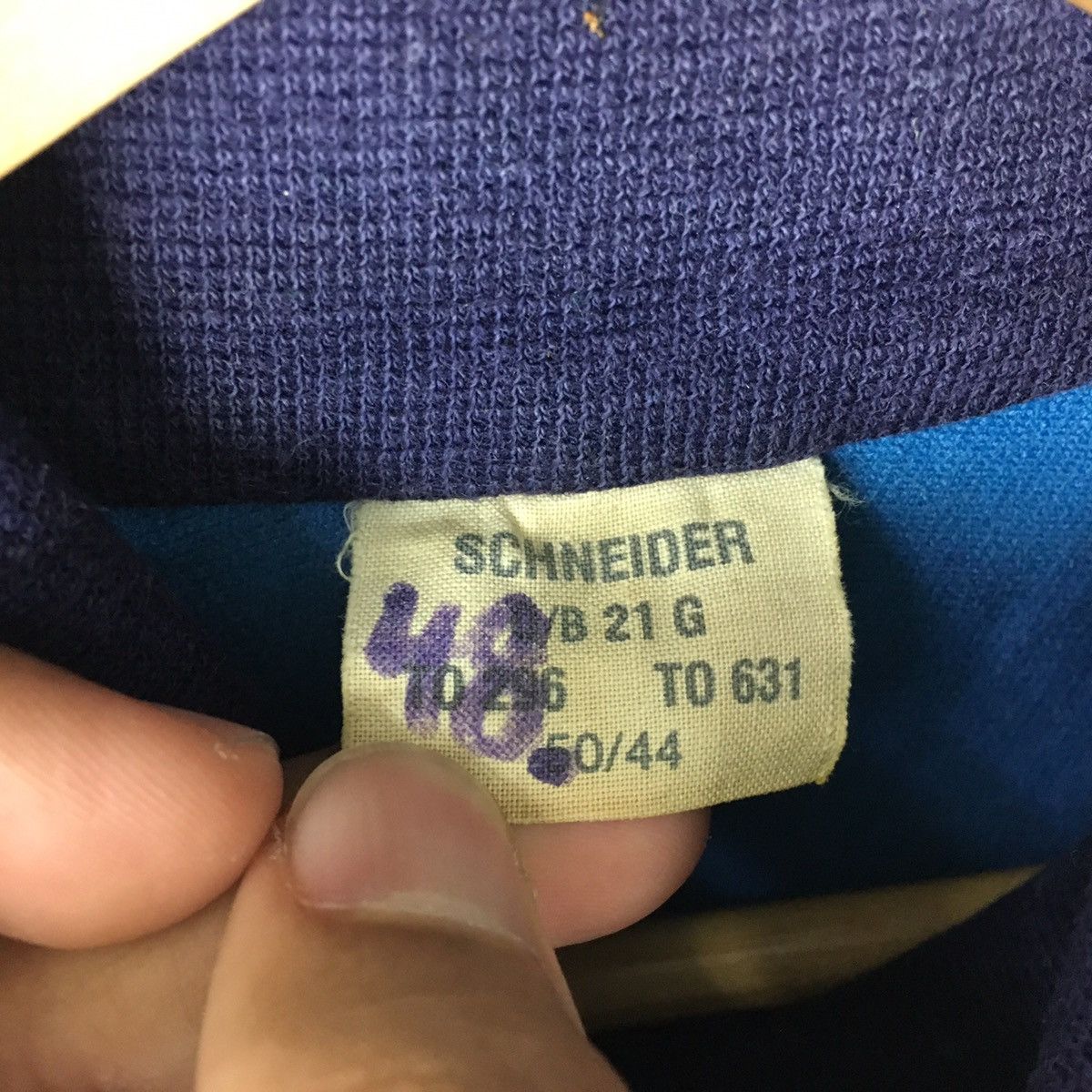 Vintage 90s BUNDESWEAR WEST GERMANY Schneider Army Blue Sweater Size US L / EU 52-54 / 3 - 3 Thumbnail