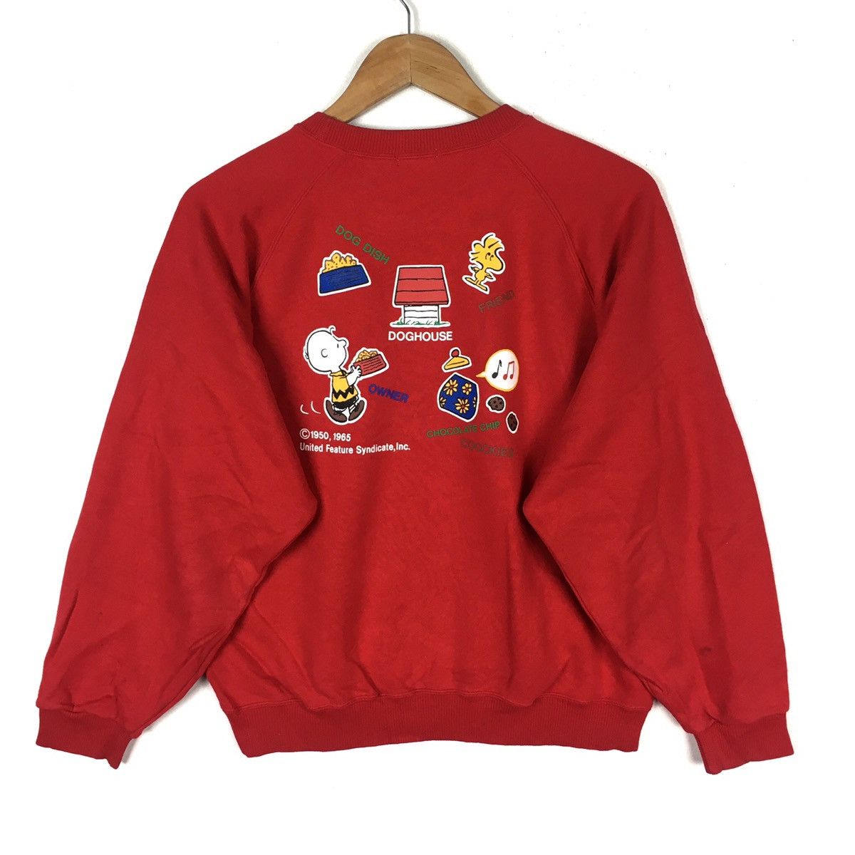 Peanuts Vintage SNOOPY PEANUTS Characters 1950 1965 Sweatshirt Size US M / EU 48-50 / 2 - 4 Thumbnail