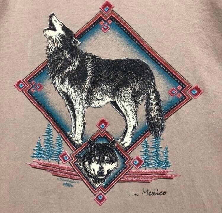 Habitat RARE🔥 90s Alaska New Mexico Size US XL / EU 56 / 4 - 3 Thumbnail