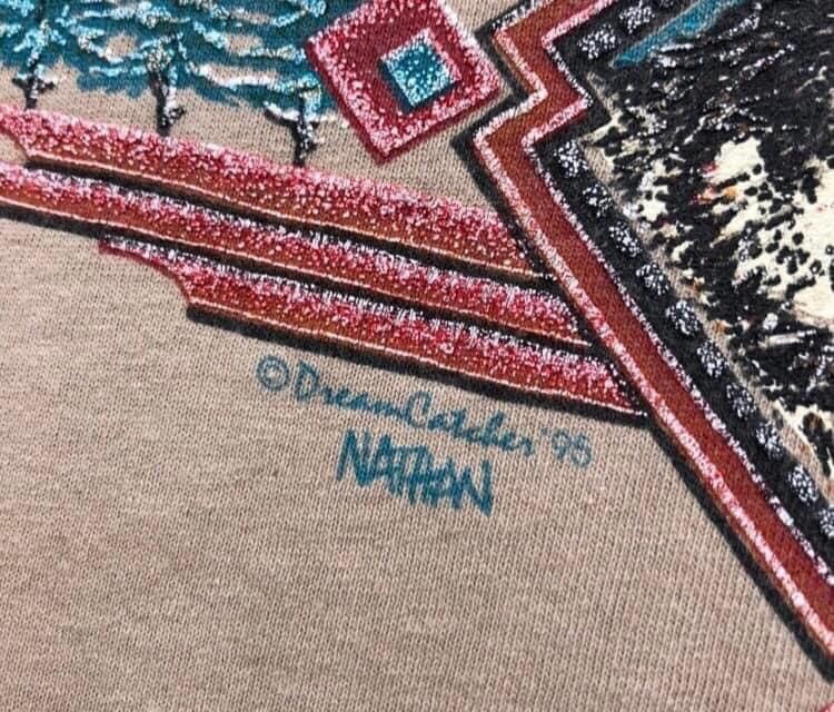 Habitat RARE🔥 90s Alaska New Mexico Size US XL / EU 56 / 4 - 7 Thumbnail