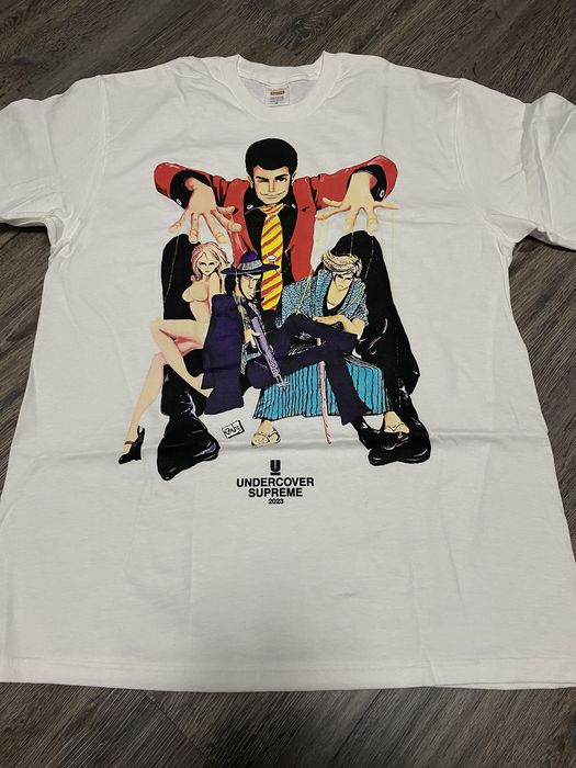 Supreme Supreme x Undercover Lupin Tee black | Grailed