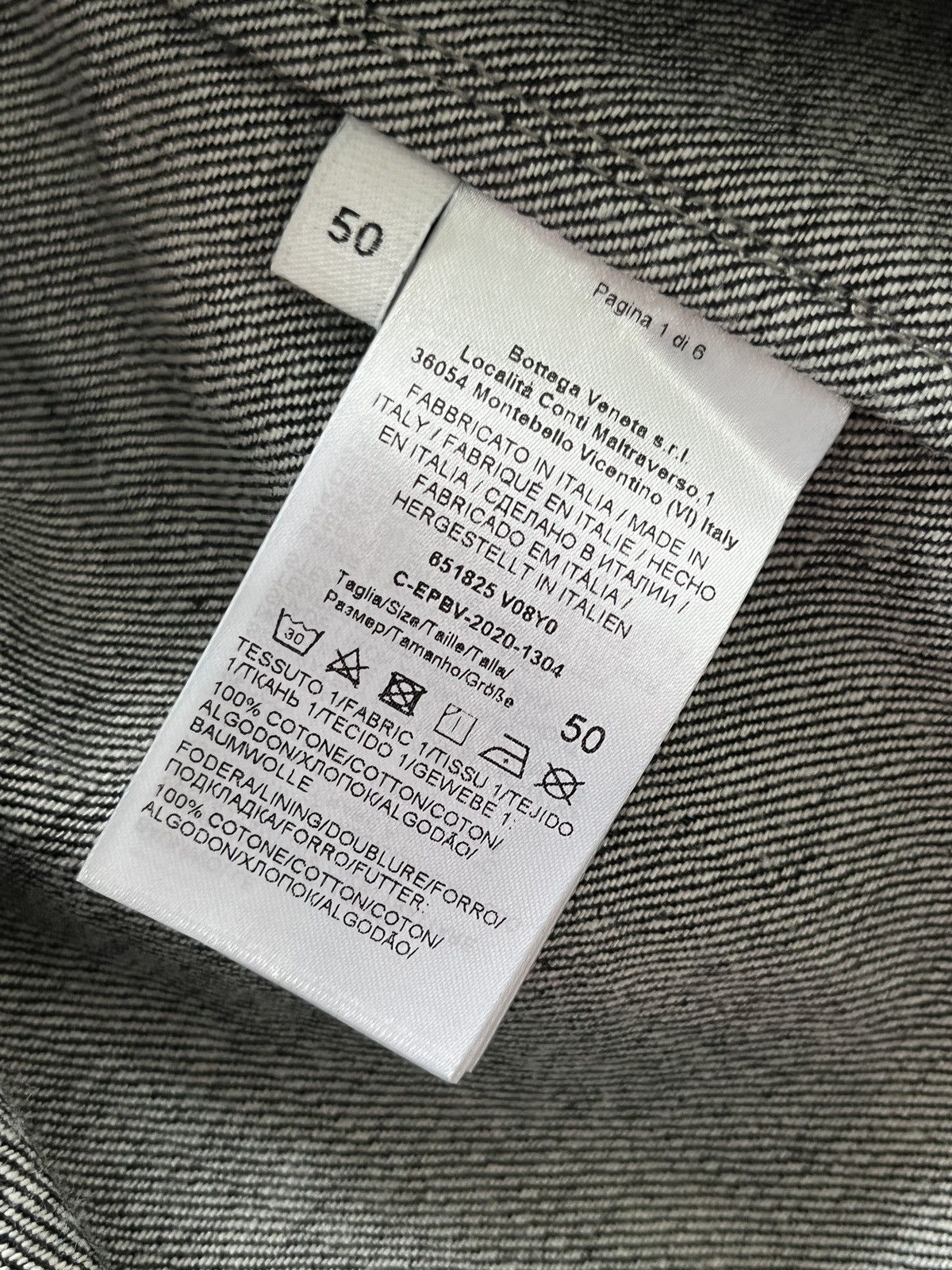 Bottega Veneta Bottega Veneta Daniel Lee Indigo Denim Short Sleeve Shirt 48 Size US M / EU 48-50 / 2 - 6 Thumbnail