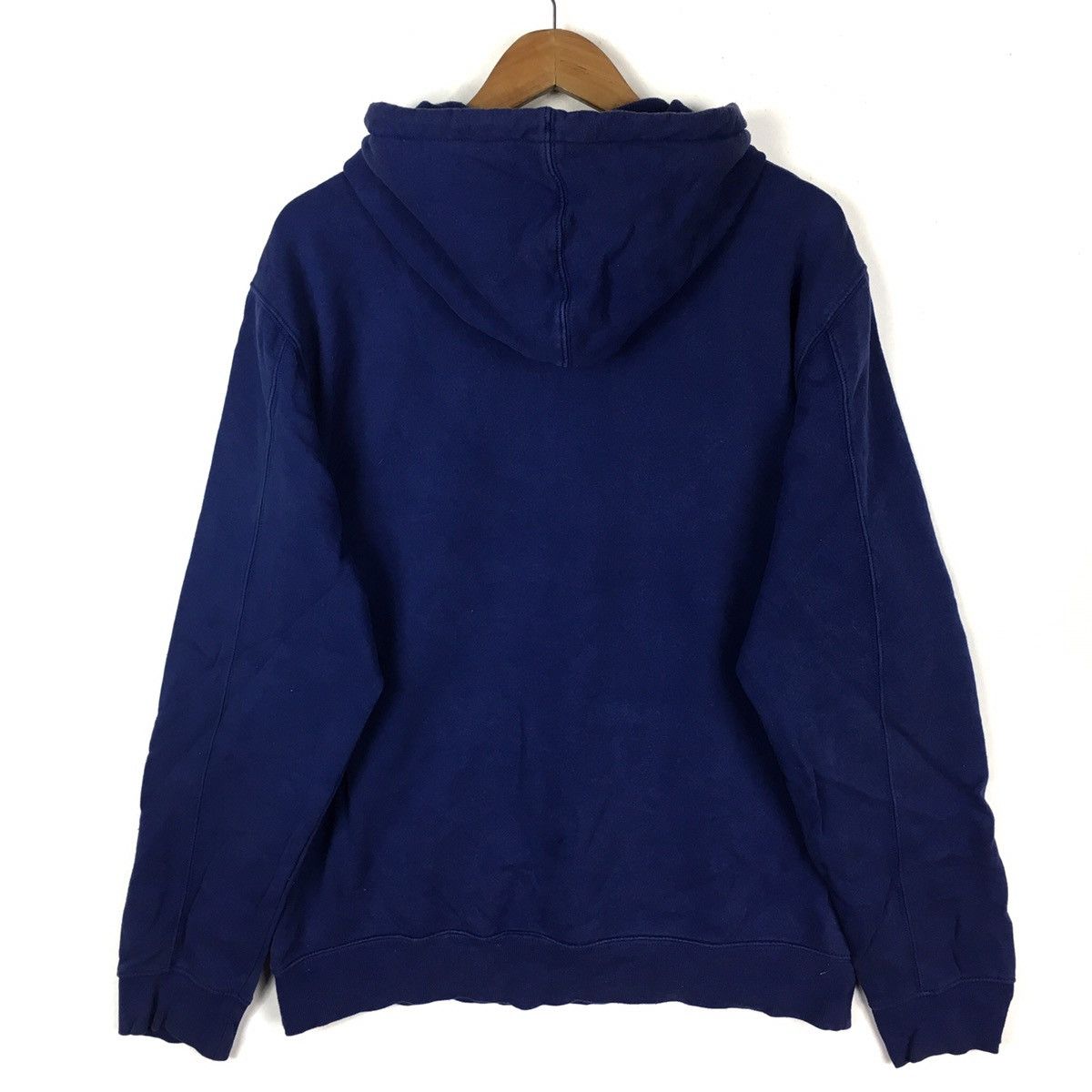 Timberland Vintage TIMBERLAND Big Print Blue Hoodie Sweatshirt Size US XL / EU 56 / 4 - 4 Thumbnail
