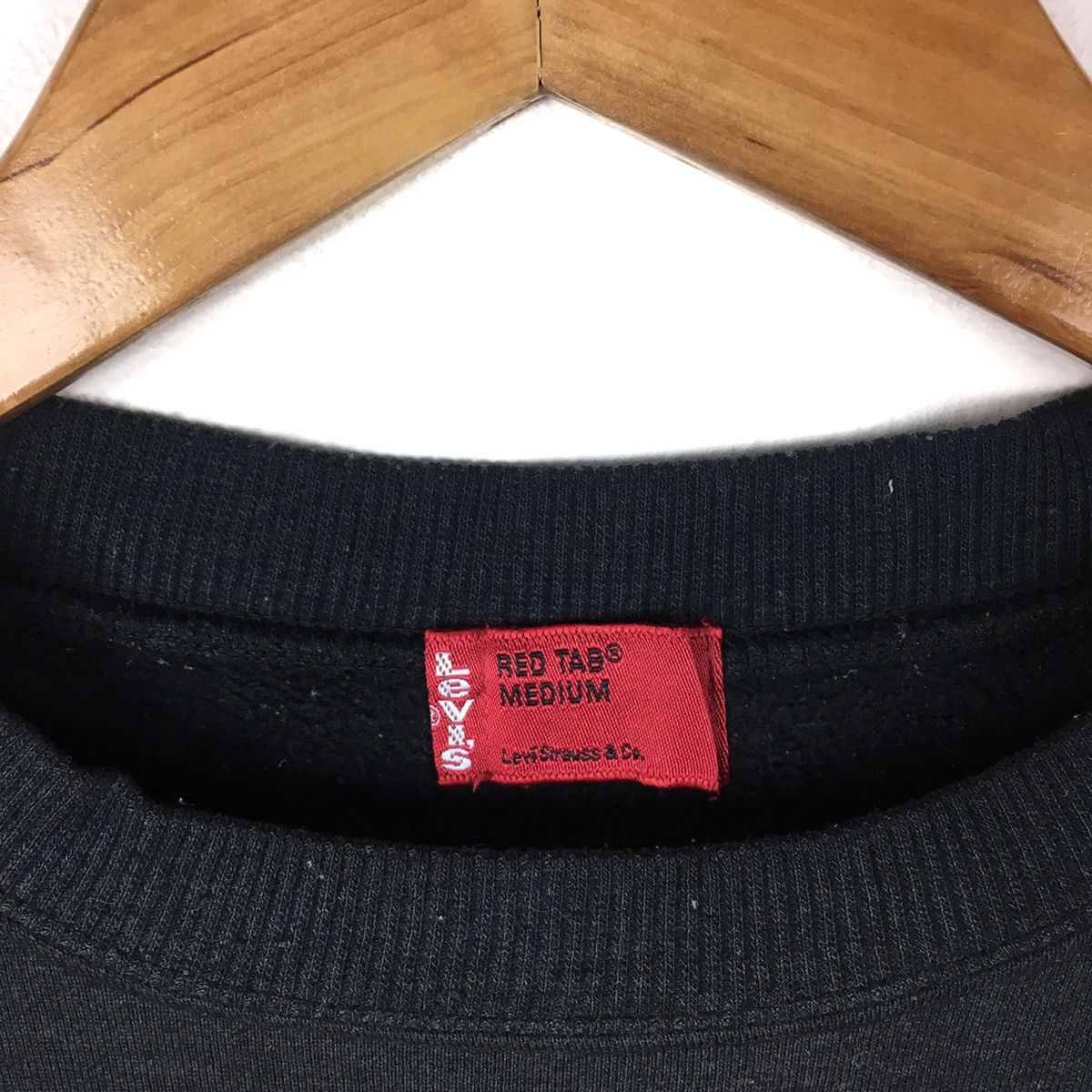 Levi's Vintage LEVIS STRAUSS & Co #53 Jeans Denim Black Sweatshirt Size US M / EU 48-50 / 2 - 3 Thumbnail