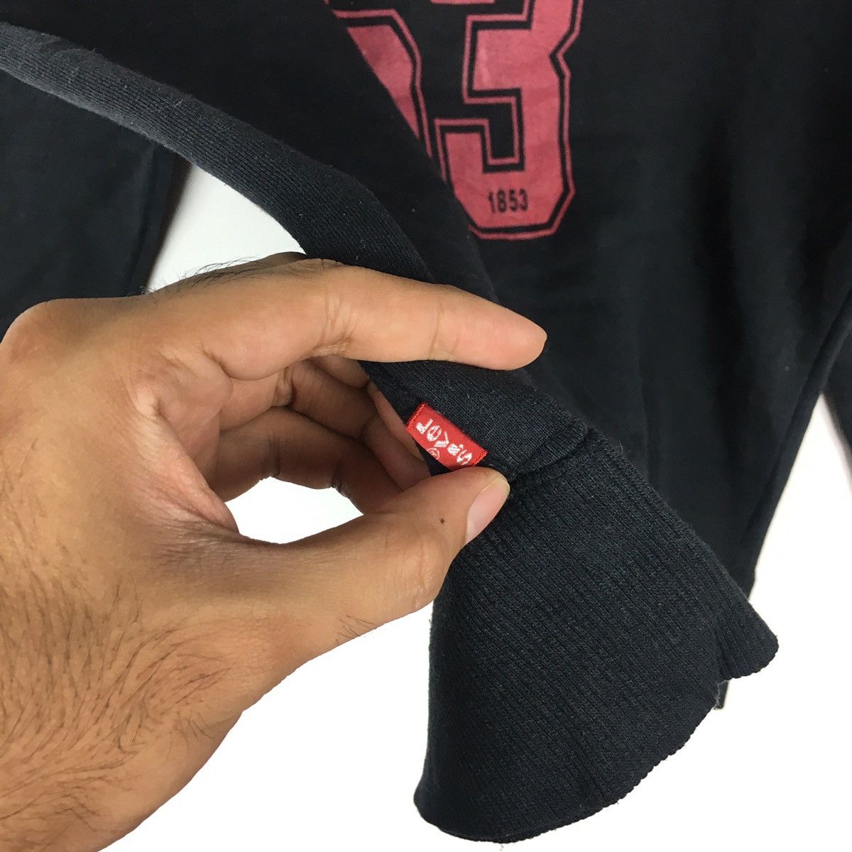 Levi's Vintage LEVIS STRAUSS & Co #53 Jeans Denim Black Sweatshirt Size US M / EU 48-50 / 2 - 4 Thumbnail